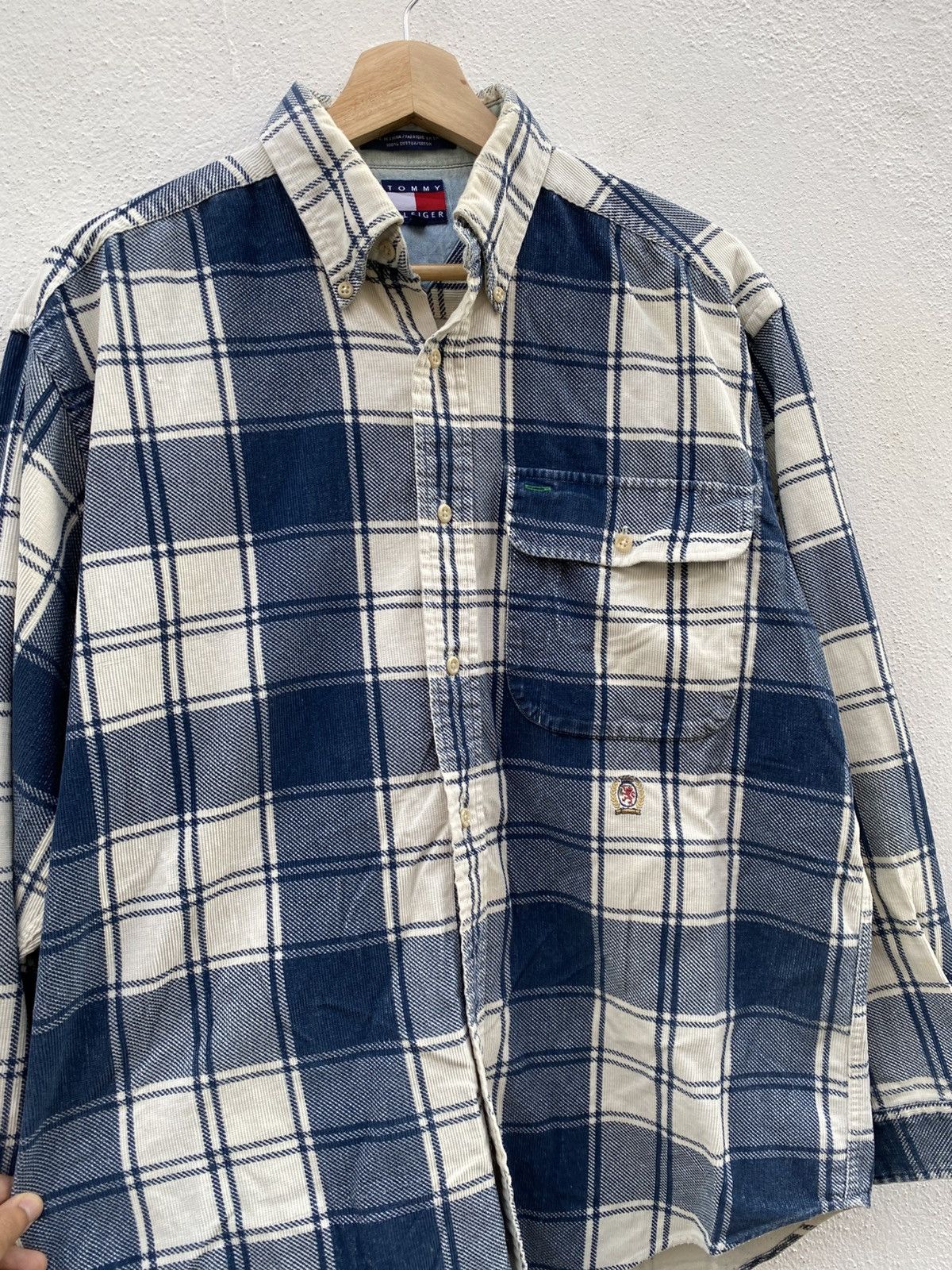Tommy Hilfiger Vintage Corduroy Tommy Hilfiger Size US M / EU 48-50 / 2 - 2 Thumbnail