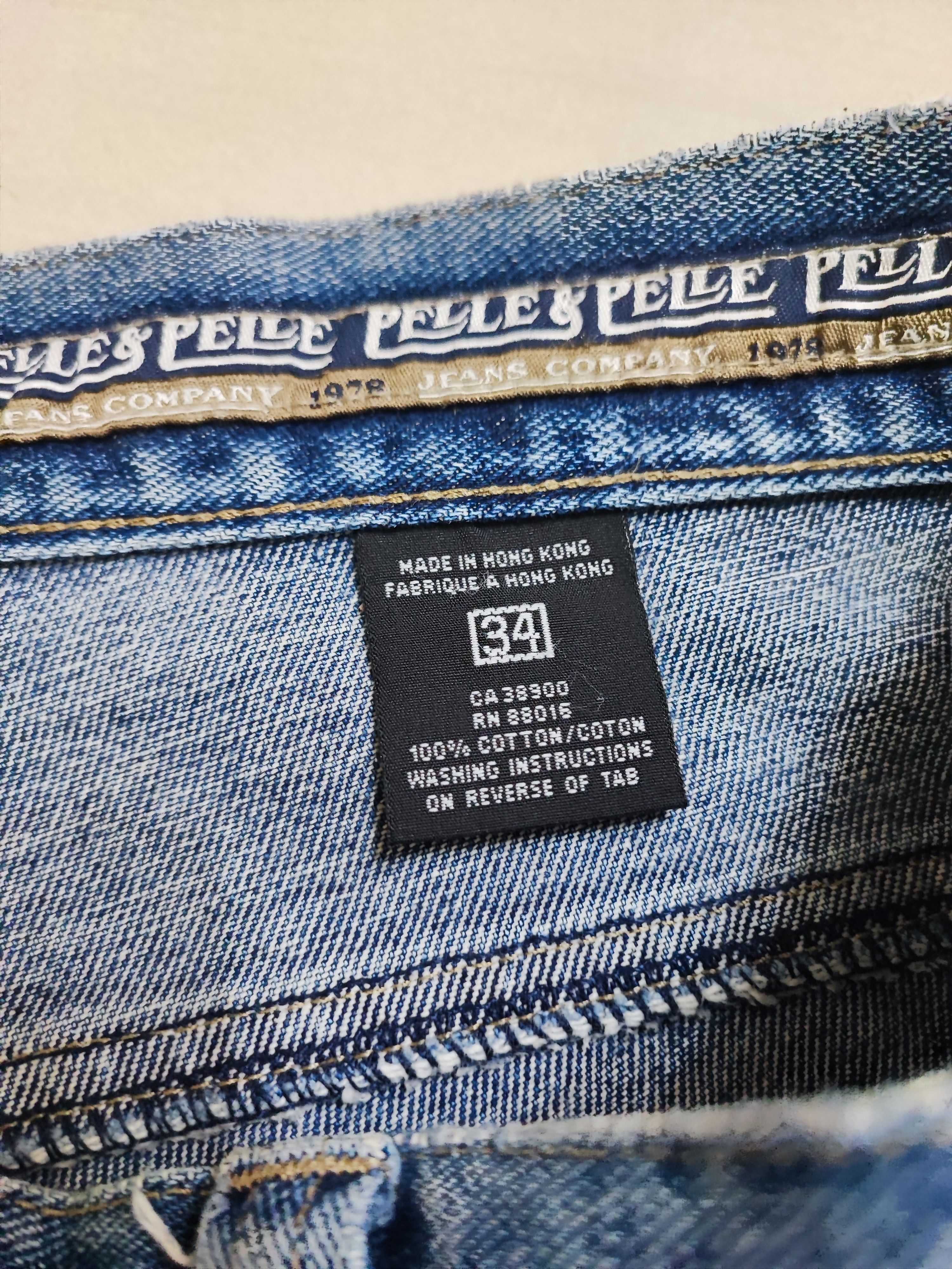 Pelle Pelle Rare!! Vintage 90's Pelle Pelle Baggy Double kneeJeans Size US 34 / EU 50 - 10 Thumbnail