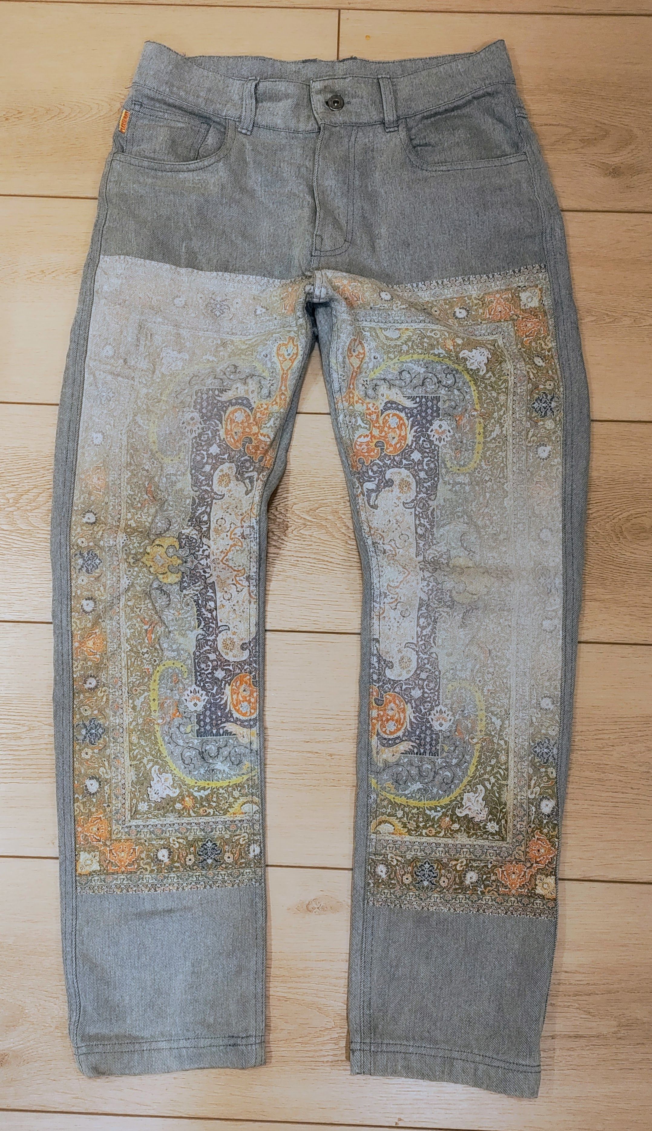 Pleasures Pleasures Printed Jeans Size US 30 / EU 46 - 1 Thumbnail