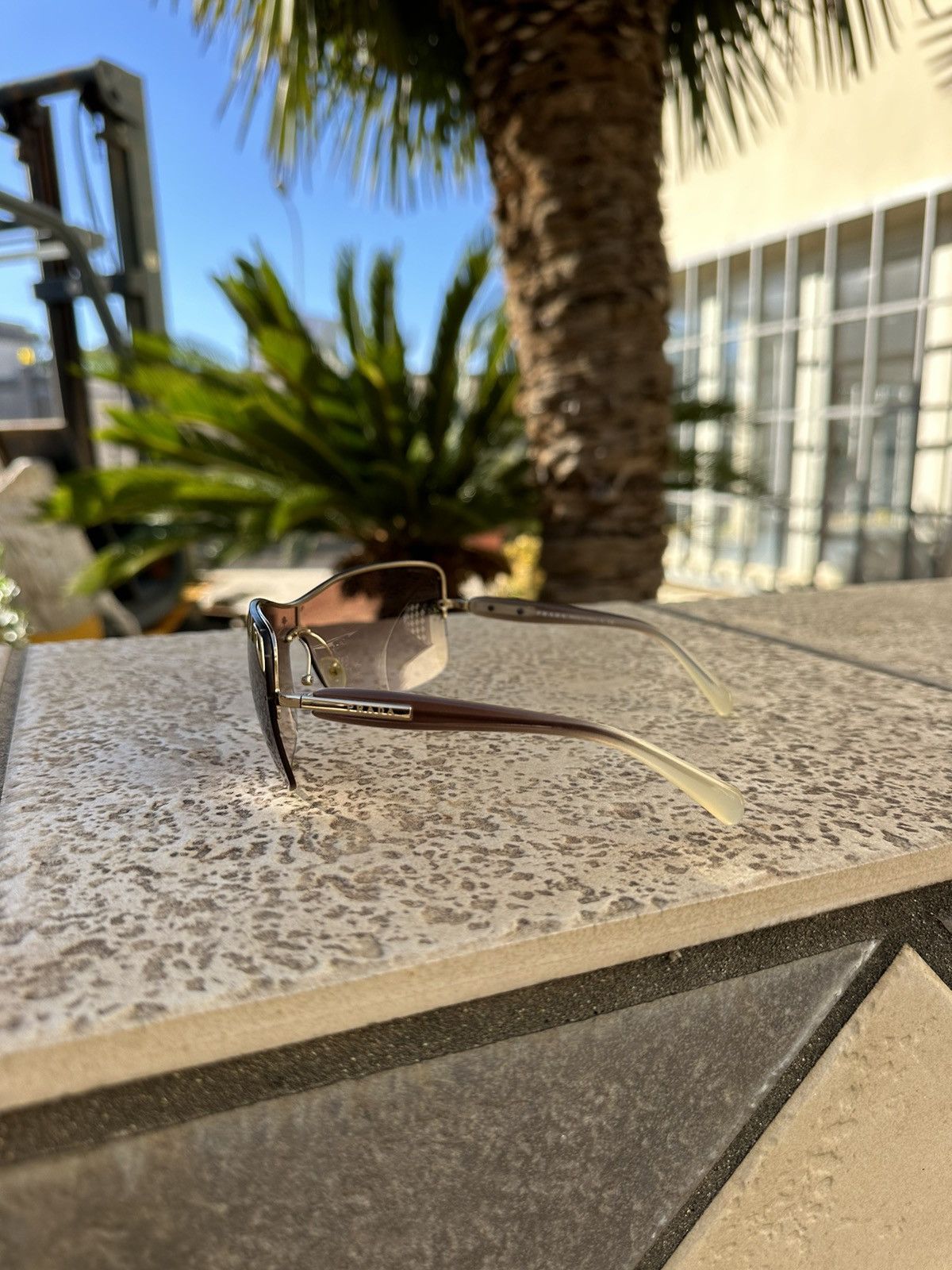 Prada Prada Sunglasses SPR 59O Size ONE SIZE - 3 Thumbnail