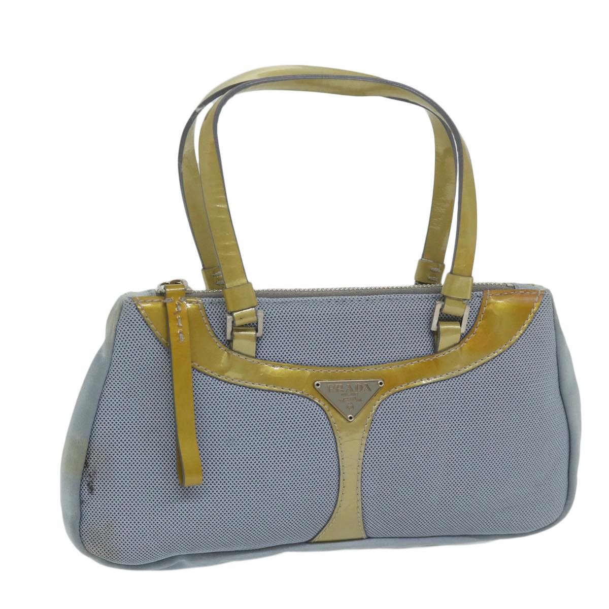 Prada Blue Synthetic Handbag (Pre-Owned) Size ONE SIZE - 1 Thumbnail