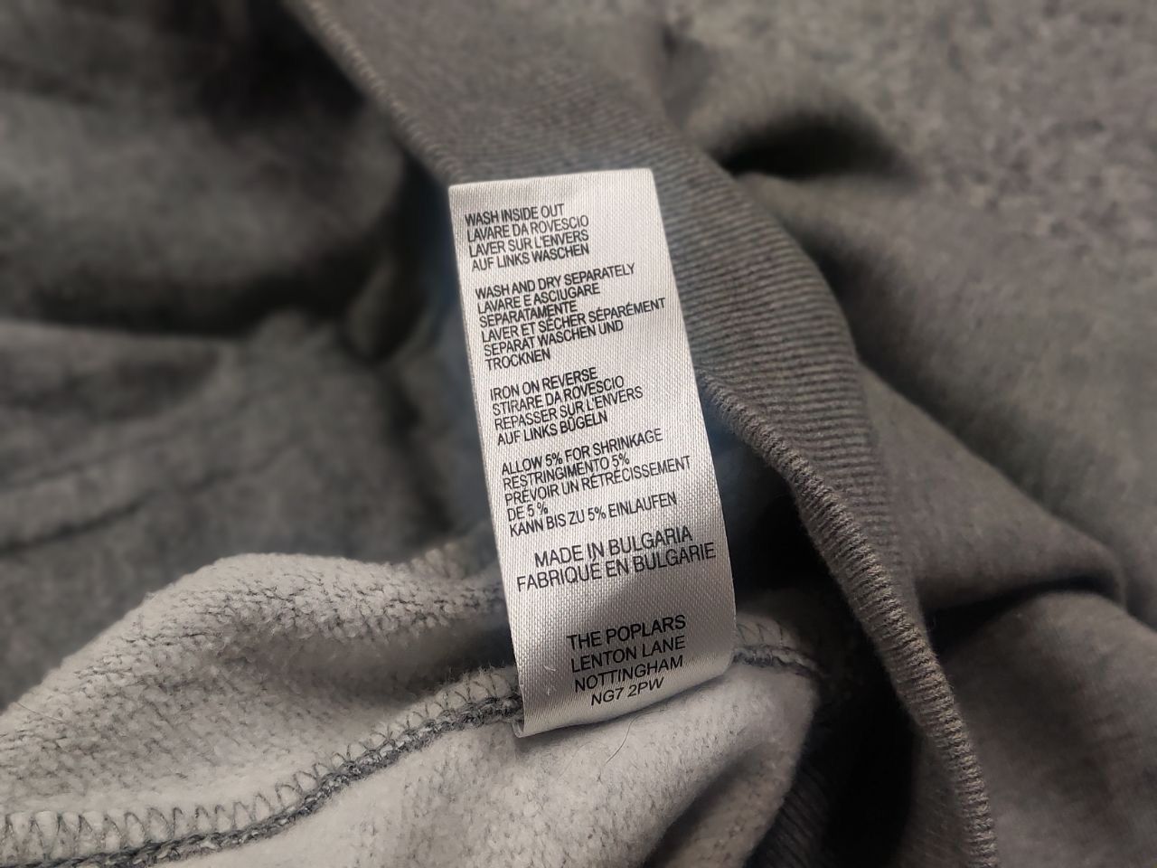 Paul Smith Paul Smith Design Grey Zip Zebra Logo Hoodie Sweatshirt Size US L / EU 52-54 / 3 - 19 Thumbnail