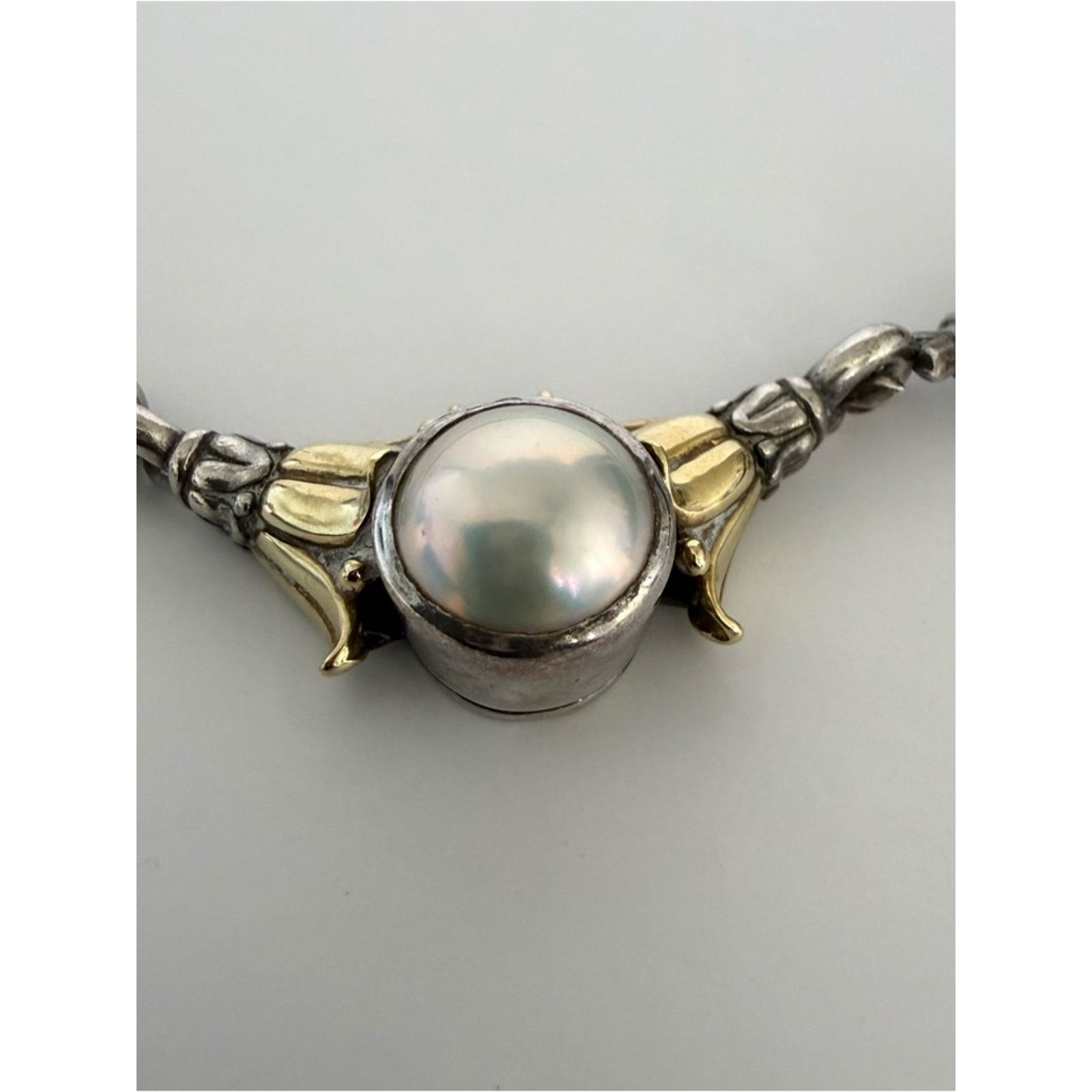 Other LAGOS Caviar sterling silver and 18K yellow gold Vintage Size ONE SIZE - 2 Thumbnail