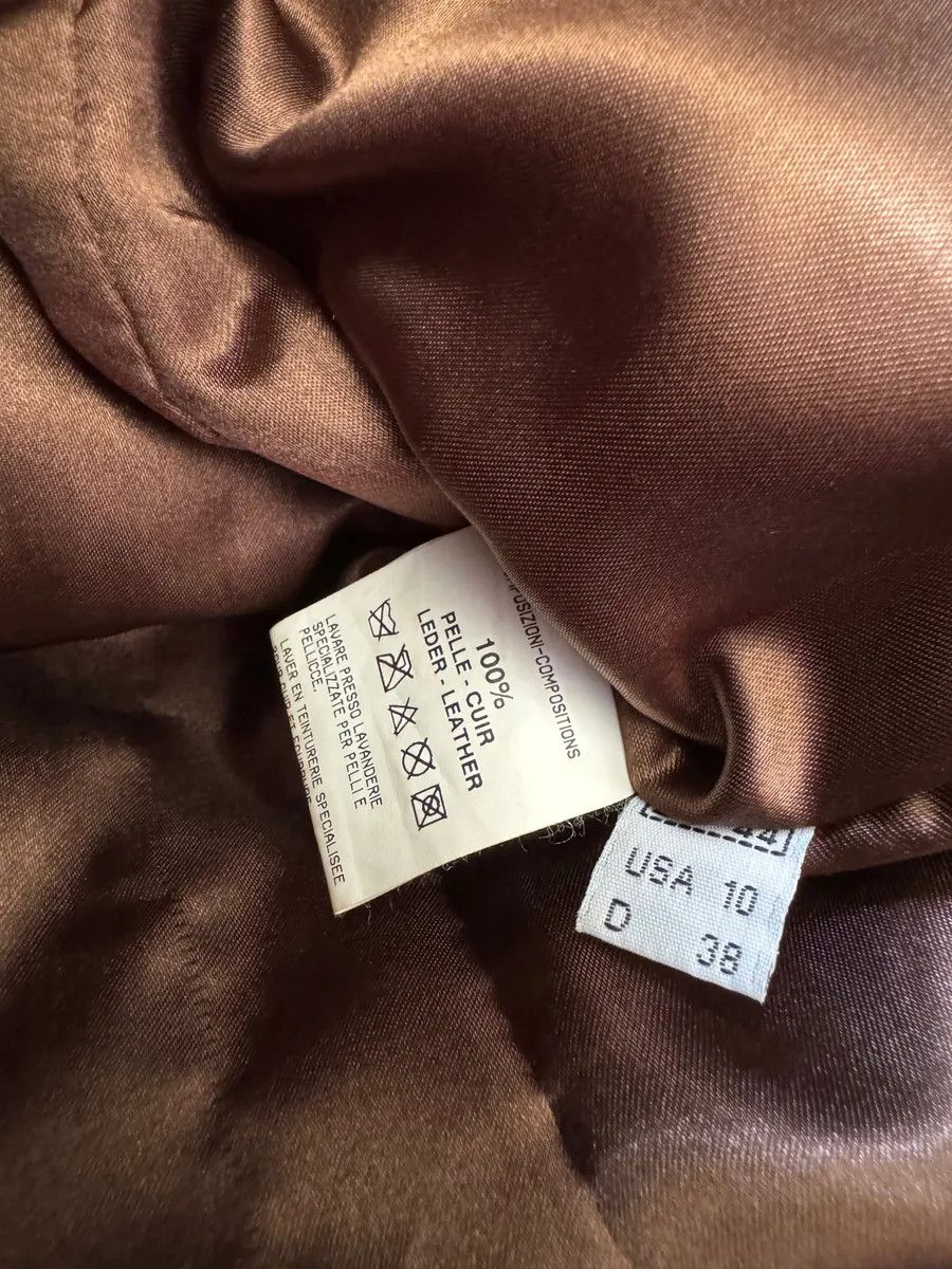 Roberto Cavalli 2000s Roberto Cavalli Imperial Brown Suede Leather Jacket Size M / US 6-8 / IT 42-44 - 8 Thumbnail