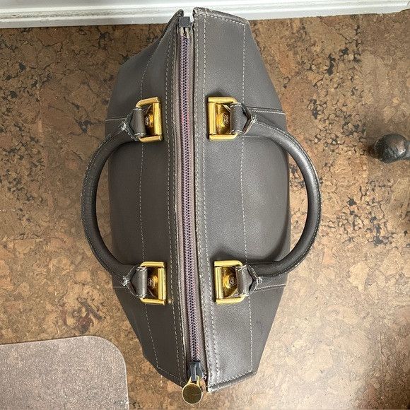 Loewe Vintage Loewe Gray Leather Top Handle Purse w/ COA 🇪🇸 Size ONE SIZE - 6 Thumbnail