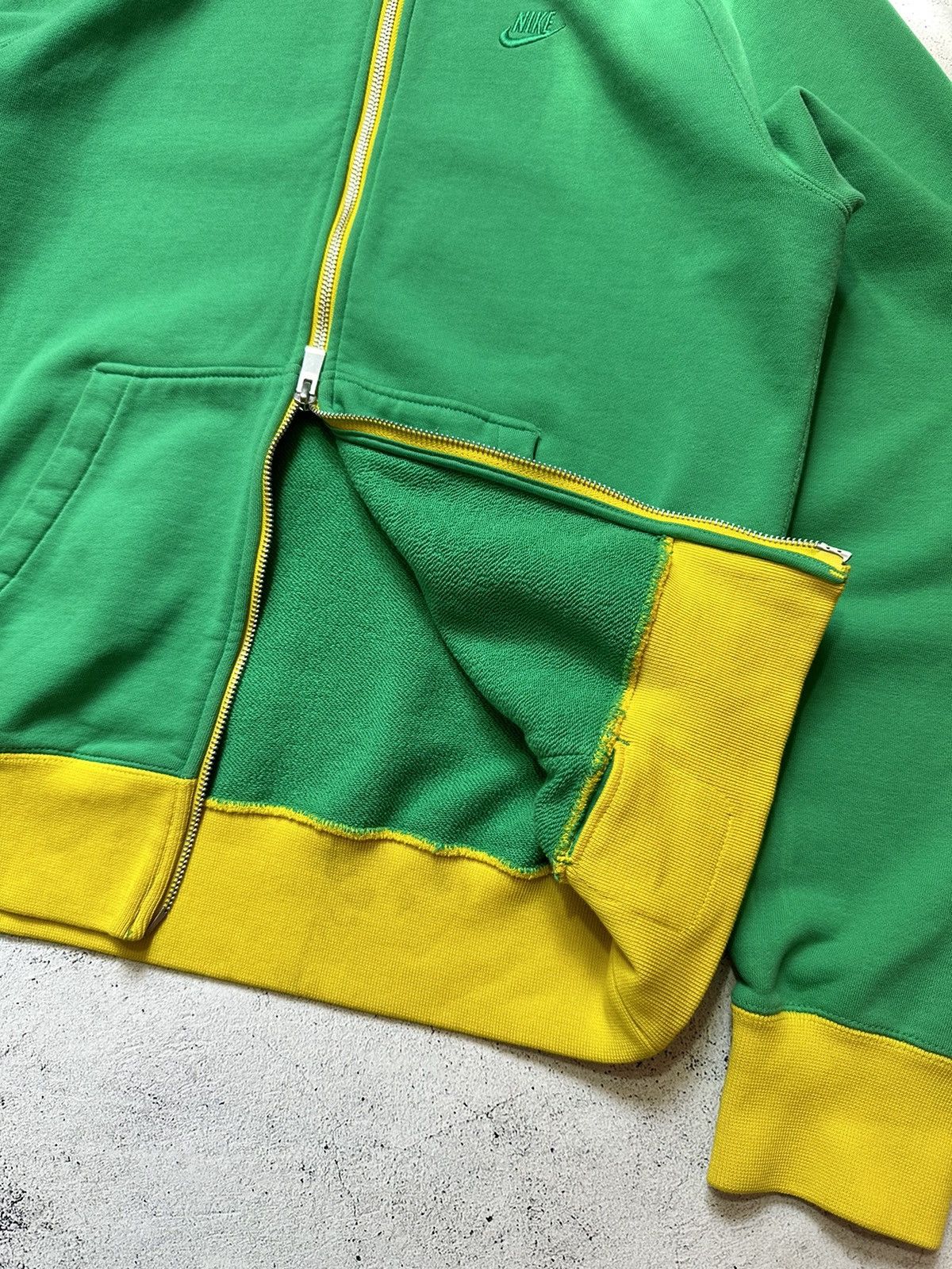 Nike Crazy Nike Vintage 90s Zip Up Hoodie Skater Size US S / EU 44-46 / 1 - 5 Thumbnail