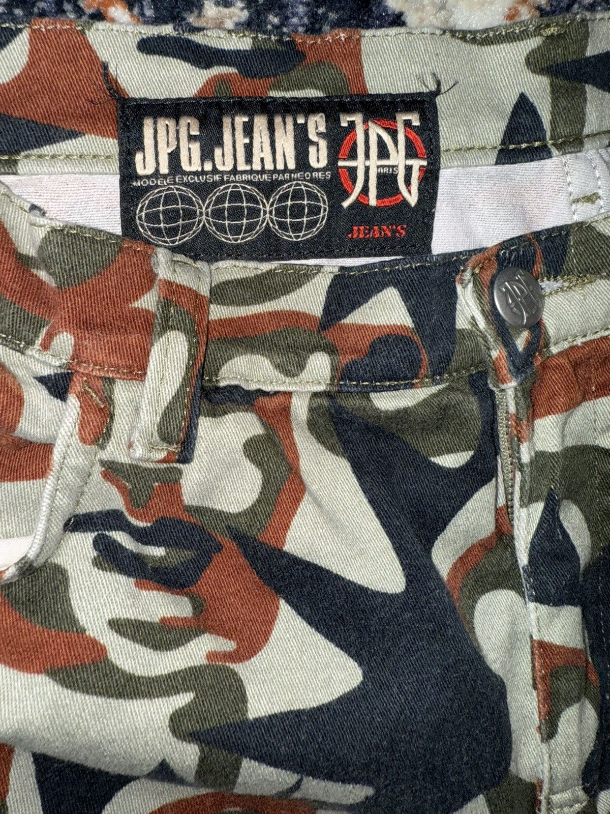Jean Paul Gaultier Camo punk pants Size US 34 / EU 50 - 4 Thumbnail