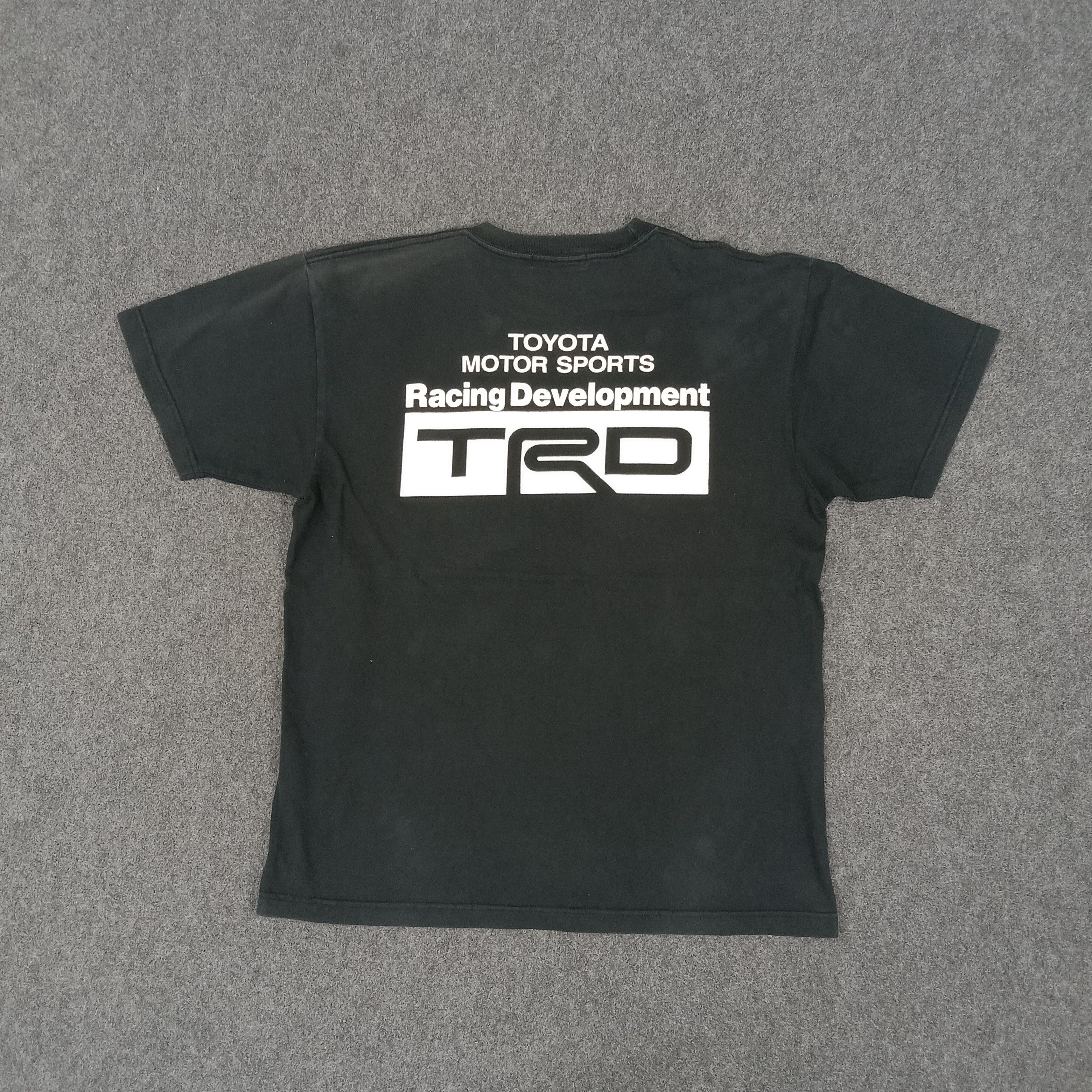 Japanese Brand × Vintage TRD Racing Development Toyota Motorsports Tshirt Size US L / EU 52-54 / 3 - 1 Thumbnail
