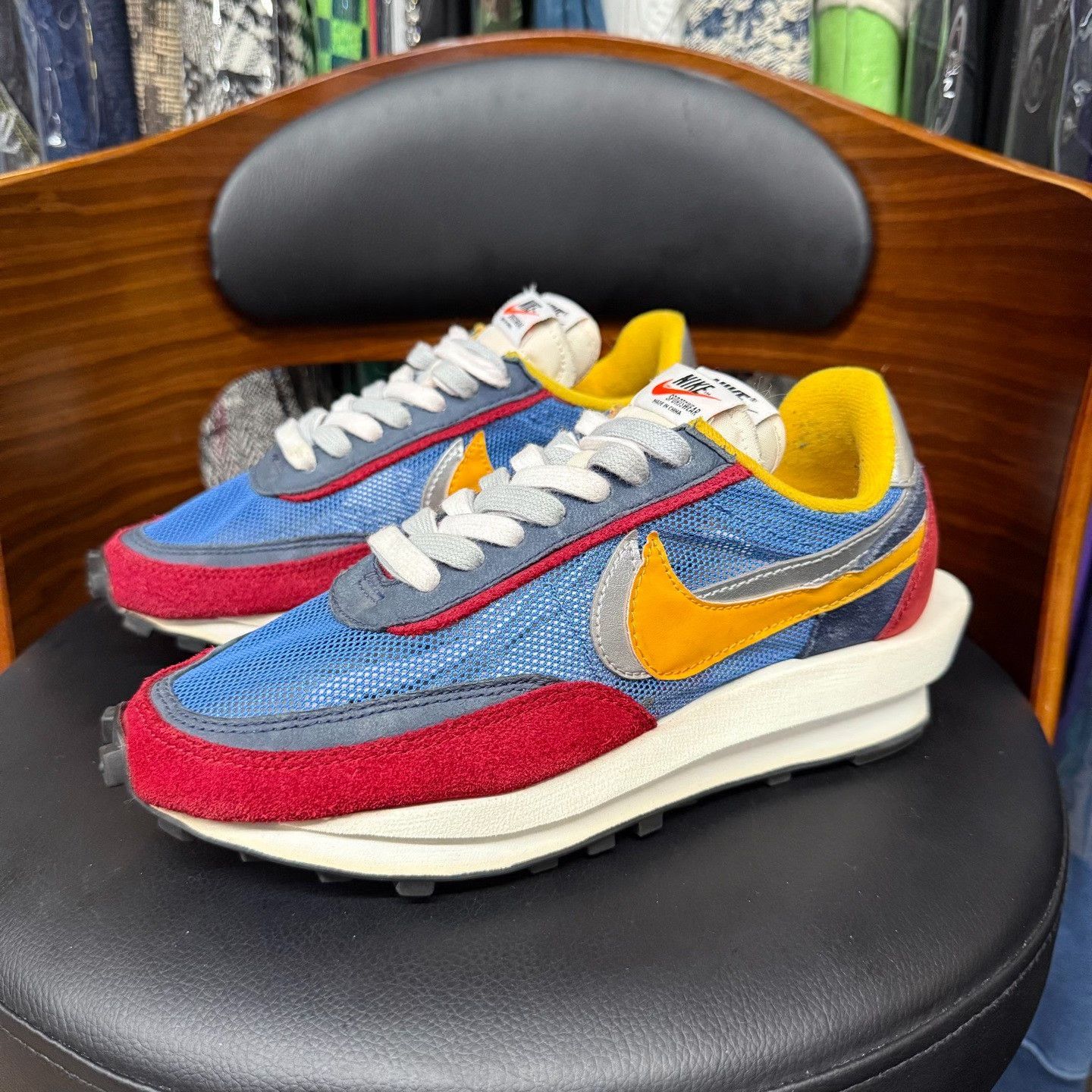 Nike Nike SACAI Collab Multi Lowtop Sneakers 38 Men Size US 6 / EU 39 - 1 Thumbnail