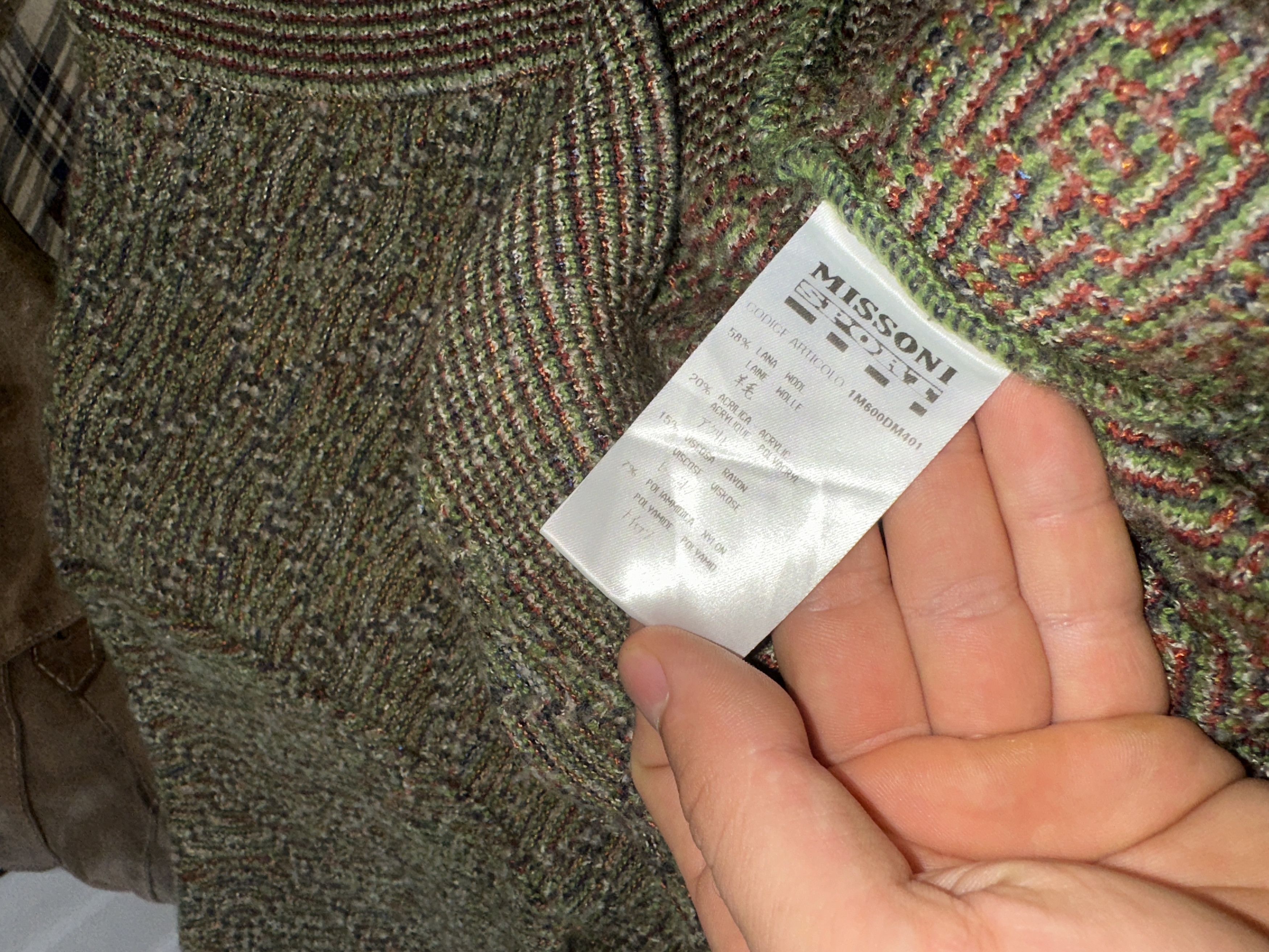 Missoni Missoni Sport Knit Pullover Sweater Rainbow Size 50 Size US M / EU 48-50 / 2 - 14 Thumbnail