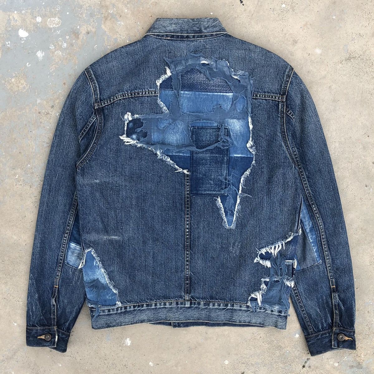 Levi's Made & Crafted Levis Made & Crafted Type IV Trucker Boro Made In Japan 🇯🇵 Size US M / EU 48-50 / 2 - 12 Thumbnail
