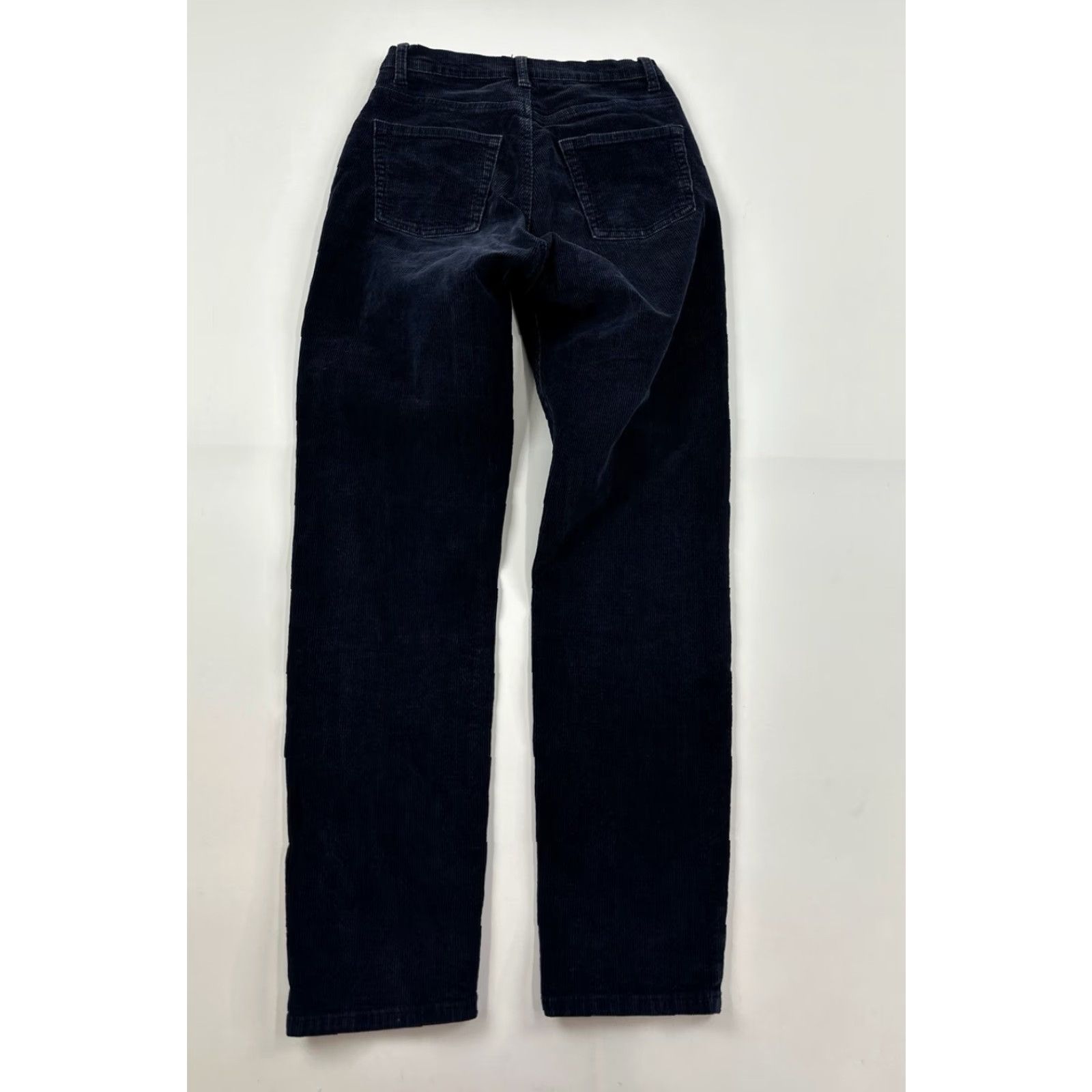 Vintage J.Galt Pants Women’s 2XS Blue High Waisted Corduroy Skinny Ankle Zip 23 in 2XS Womens Teens Regular Size 24" / US 00 / IT 34 - 2 Thumbnail
