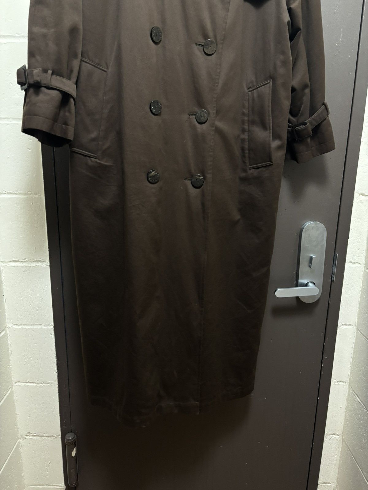 Yves Saint Laurent Yves Saint Laurent Fourrures Lined Trench Coat Size US L / EU 52-54 / 3 - 12 Thumbnail