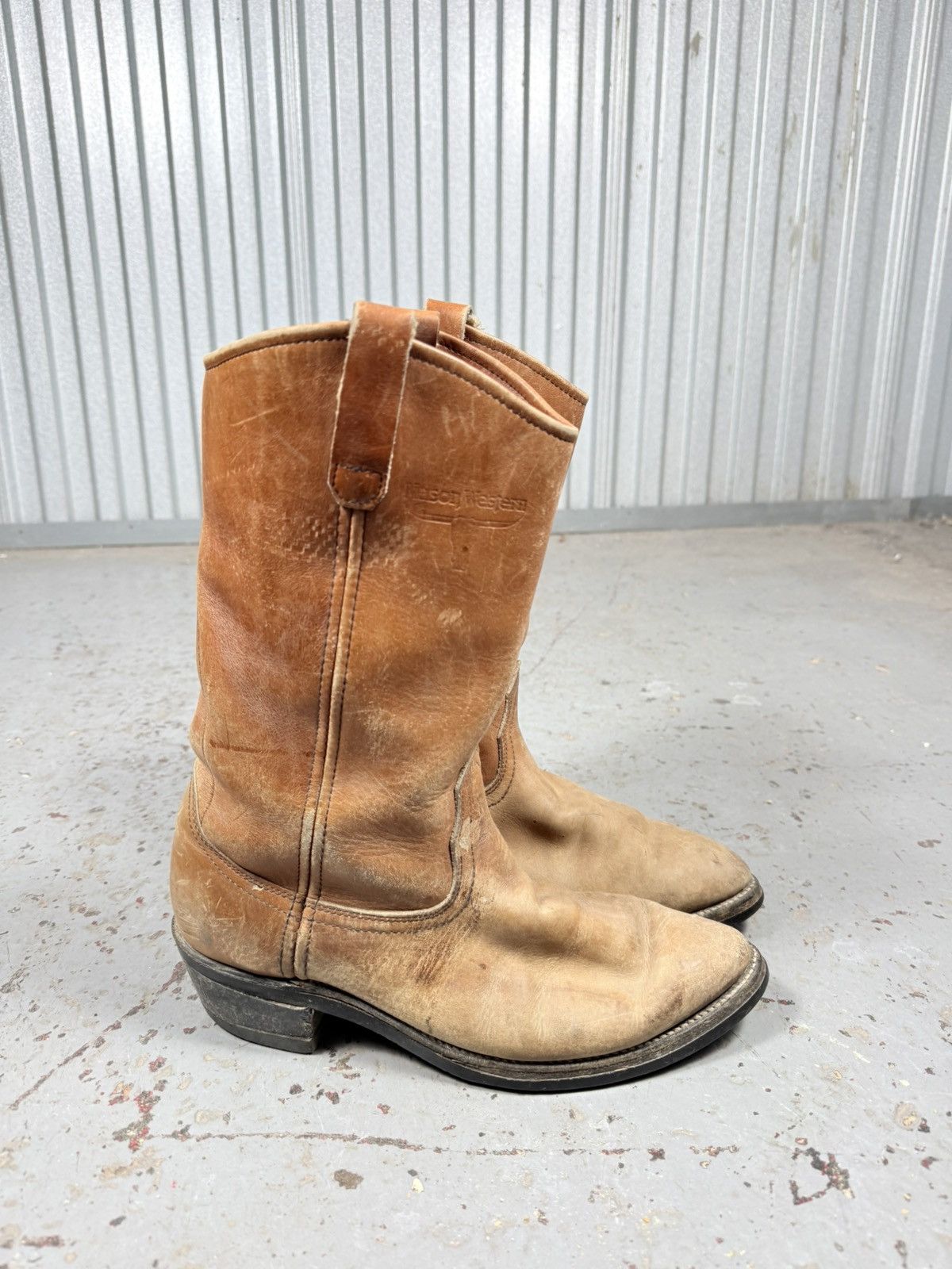 Vibram 80s Vintages Vibram Red Wings Cowboy Boots Size US 8 / EU 41 - 3 Thumbnail