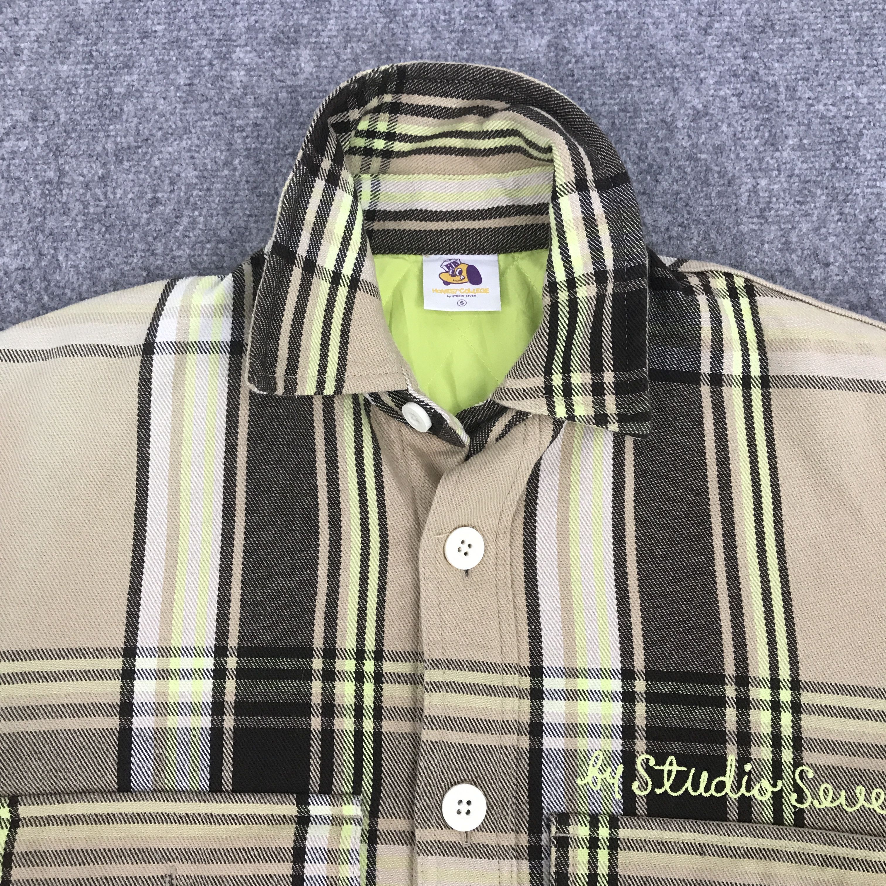 Japanese Brand × Studio Seven Rare Honest college Button Up Shirt Size US S / EU 44-46 / 1 - 8 Thumbnail