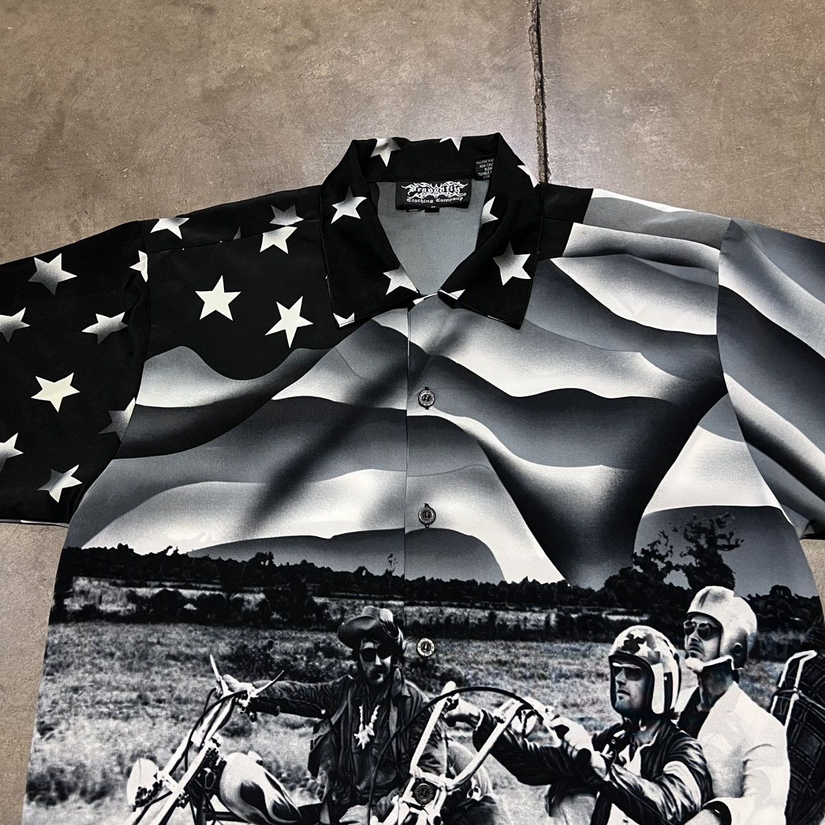 Dragonfly Vintage Dragonfly Button Up Shirt Easy Riders Movie Film Size US M / EU 48-50 / 2 - 5 Thumbnail