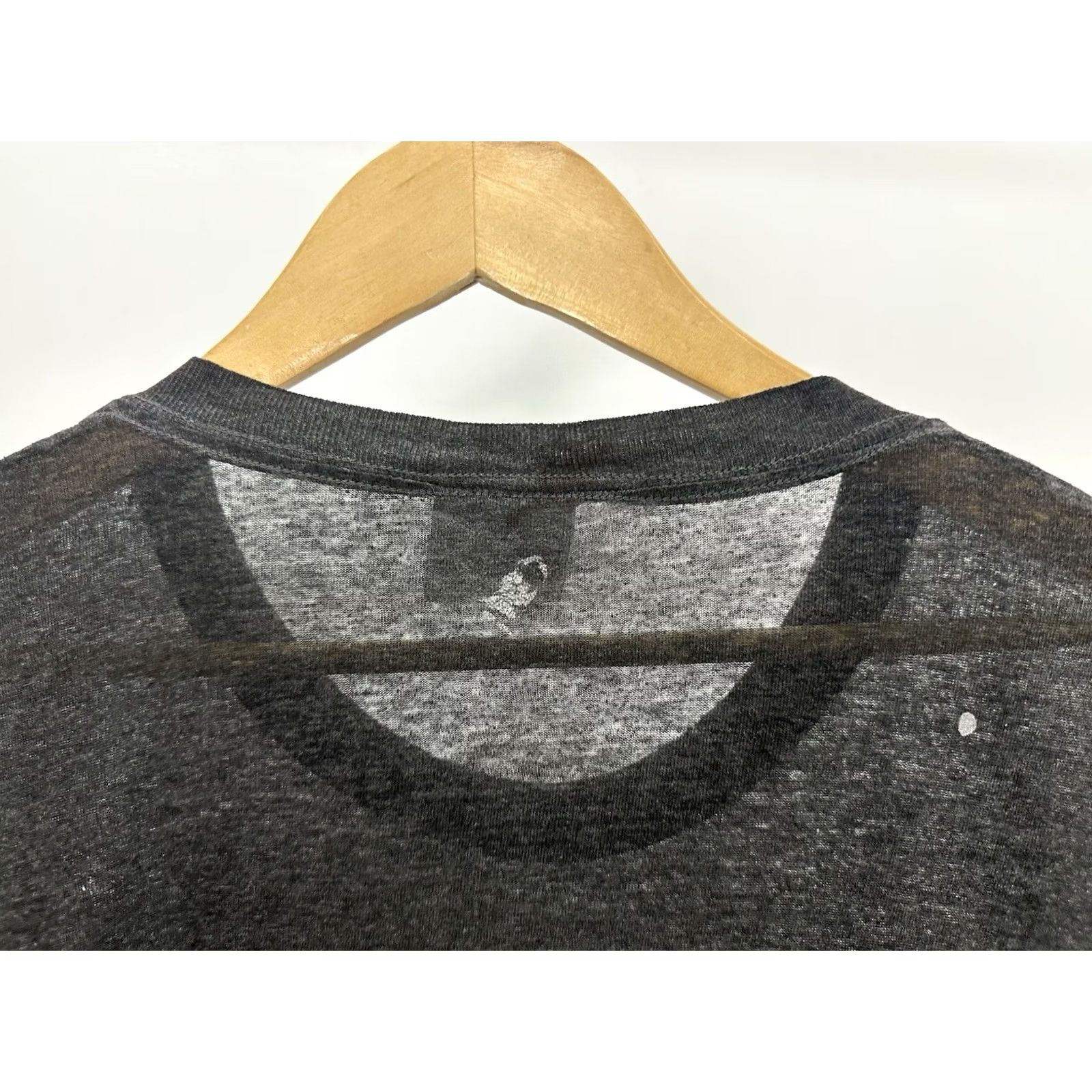 Nike VTG Nike T-Shirt XL Black Burnout WIP Paint Splatter Distressed Grunge WorkwearMens Size US XL / EU 56 / 4 - 6 Thumbnail
