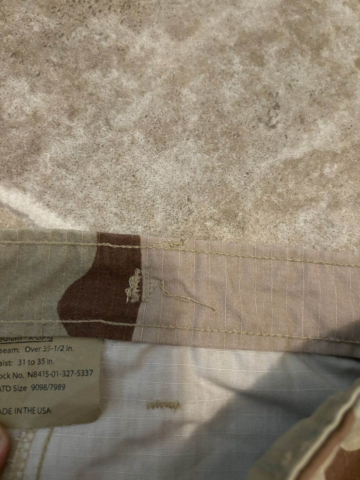 Vintage Vintage camo cargo pants Size US 32 / EU 48 - 4 Thumbnail