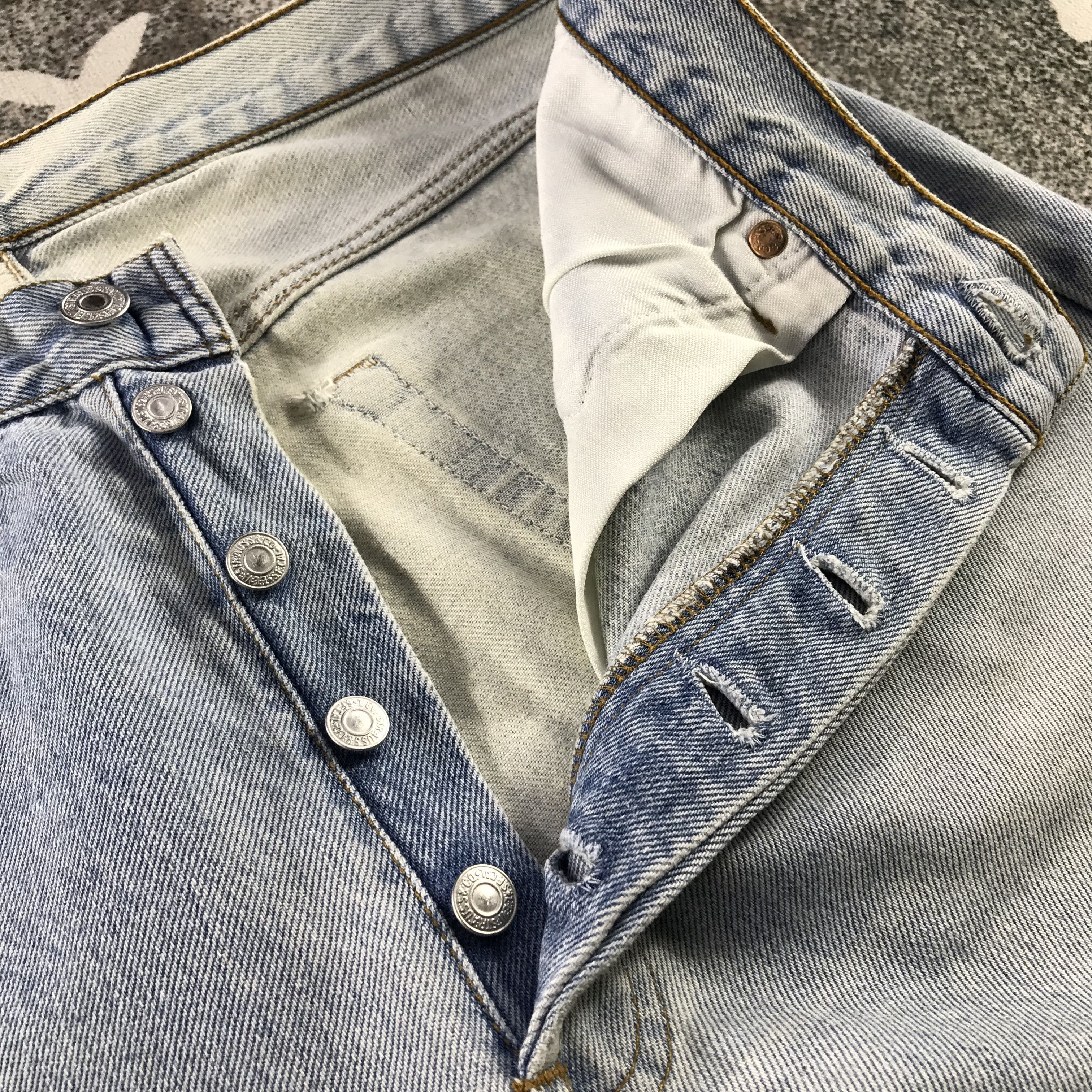 Levi's Vintage 90s Levis 501 Jeans Dirty Wash Denim KJ3354 Size US 32 / EU 48 - 8 Thumbnail