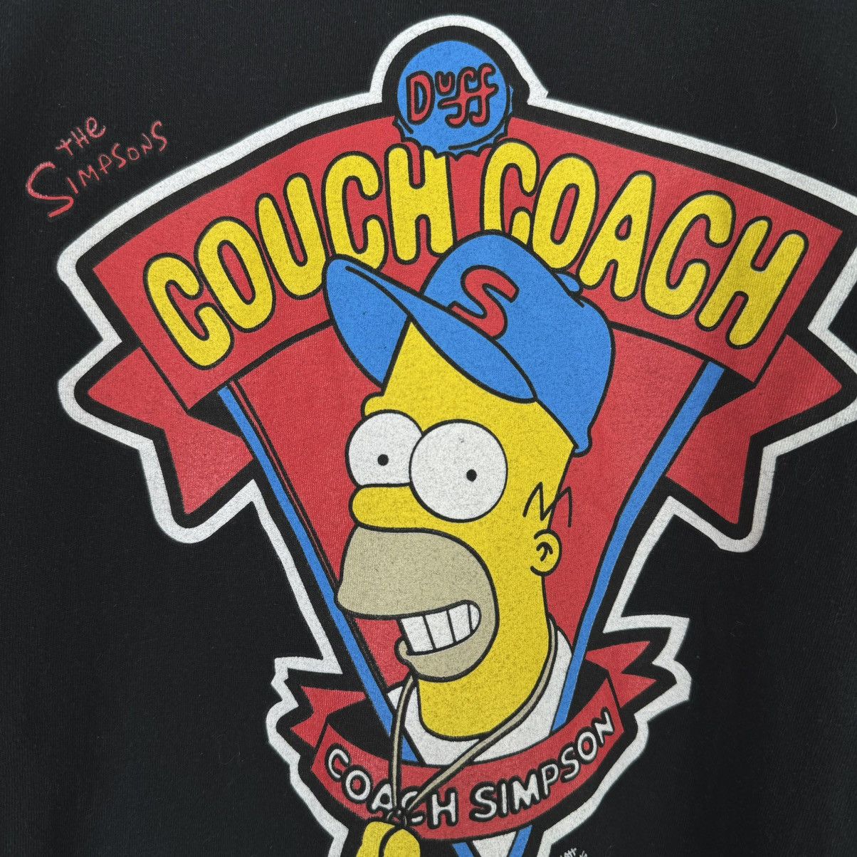 The Simpsons Vintage 1999 The Simpsons Homer ‘Couch Coach’ T Shirt Size US L / EU 52-54 / 3 - 3 Thumbnail