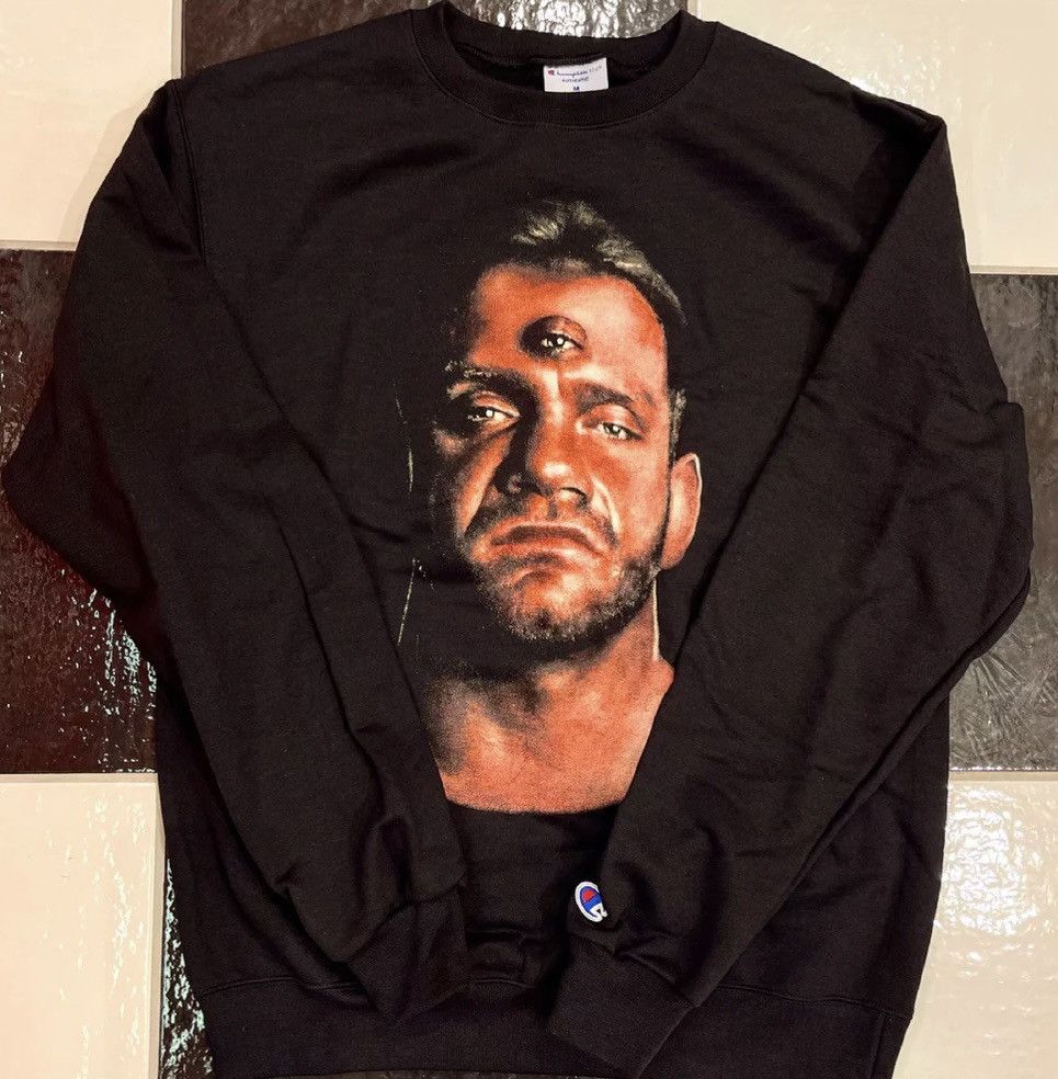 image of Griselda Gxfr Champion Westside Gunn Benoit Crewneck Black, Men's (Size XL)