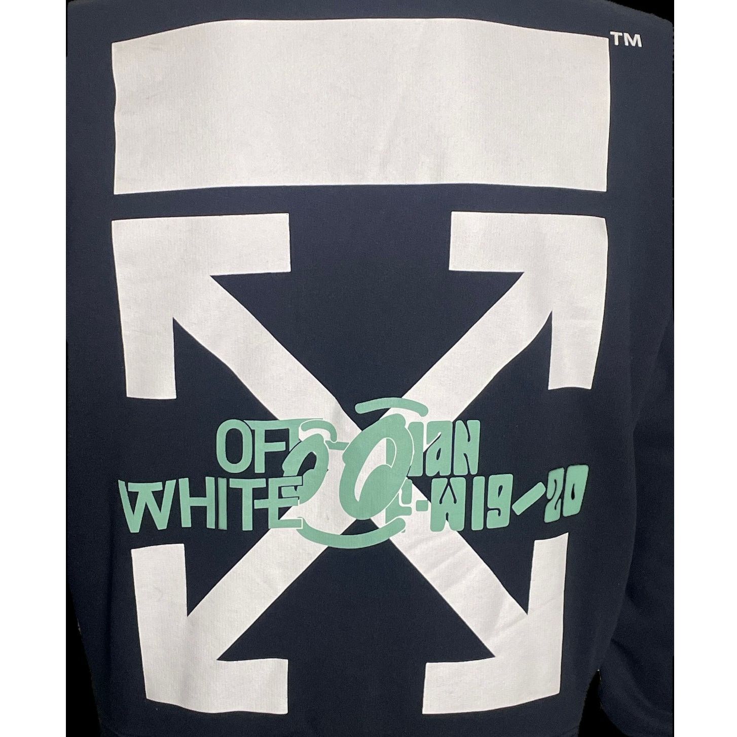 Off-White 2019 Off-White c/o Virgil Abloh Waterfall Over Sweatshirt Size US XXS / EU 40 - 9 Thumbnail