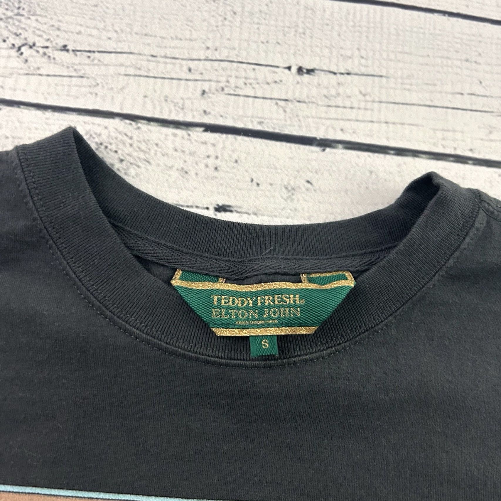 Teddy Fresh Teddy Fresh Elton John Short Sleeve T Shirt Mens Small Gray Size US S / EU 44-46 / 1 - 2 Thumbnail