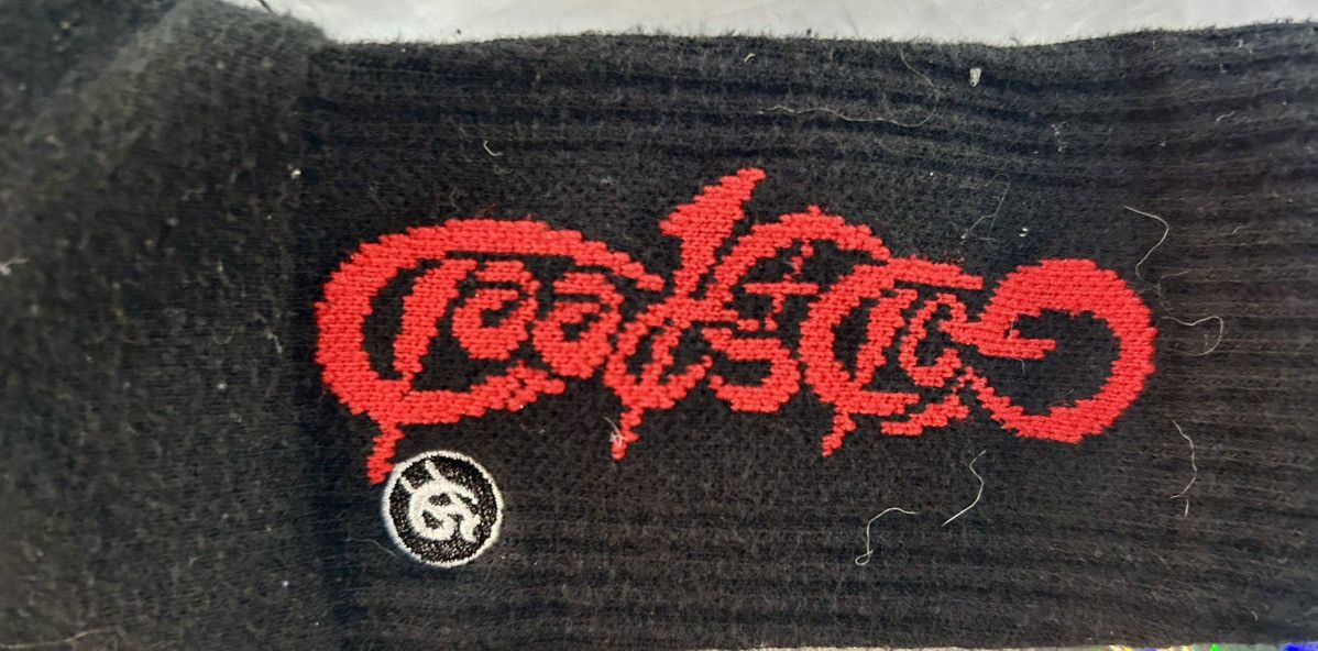 Godspeed Godspeed "New Age" Logo Crew Socks - Black/Red Size ONE SIZE - 8 Thumbnail