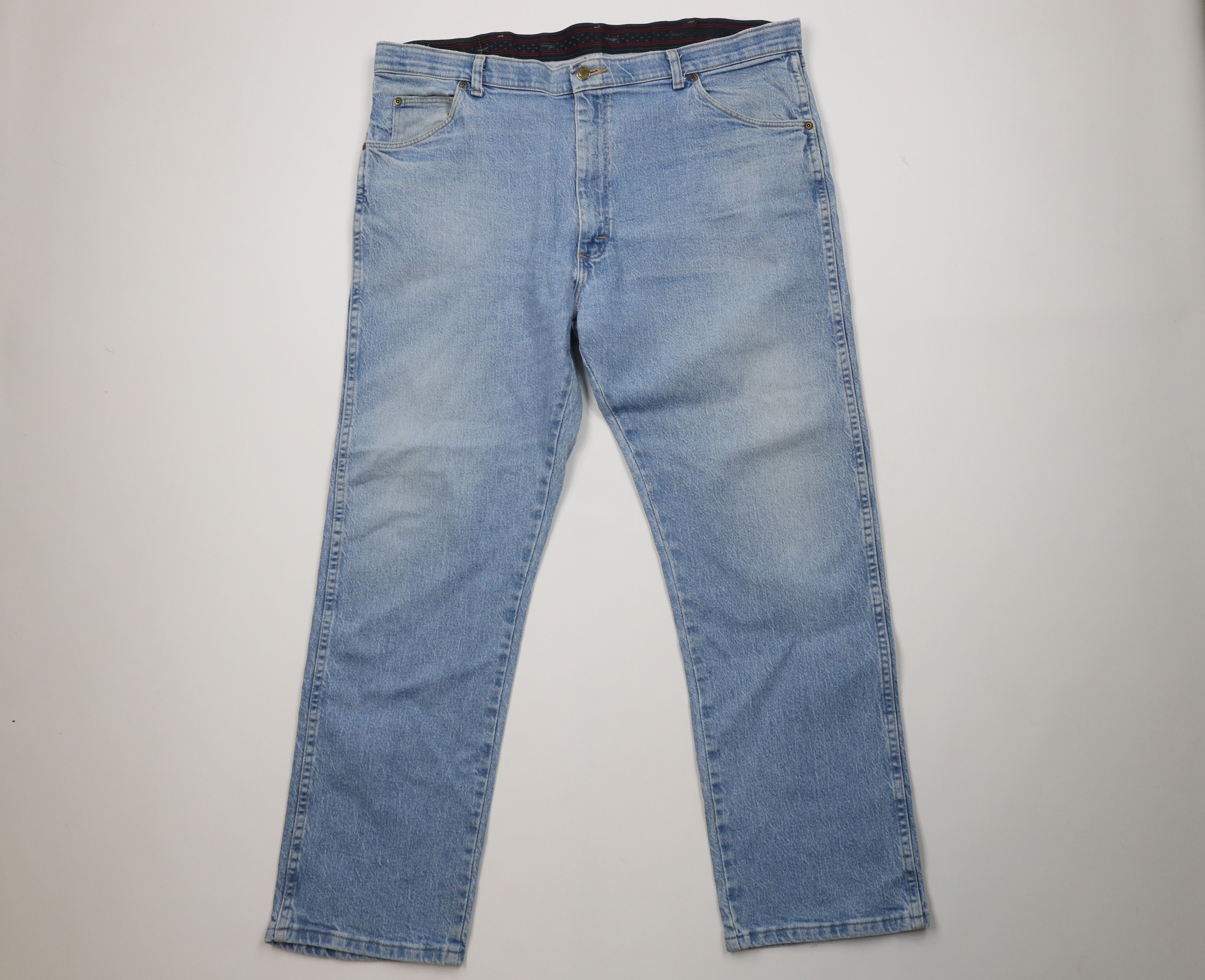 Wrangler Vintage Y2K Wrangler Stretch Bootcut Denim Jeans Blue Size US 40 / EU 56 - 1 Thumbnail