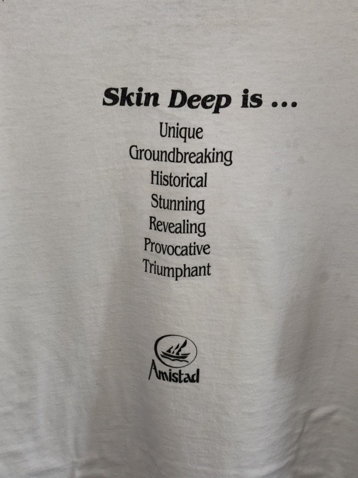 Fruit Of The Loom × Vintage Vintage 90s 1994 Skin Deep Inside World Black Fashion Models Size US XL / EU 56 / 4 - 8 Thumbnail