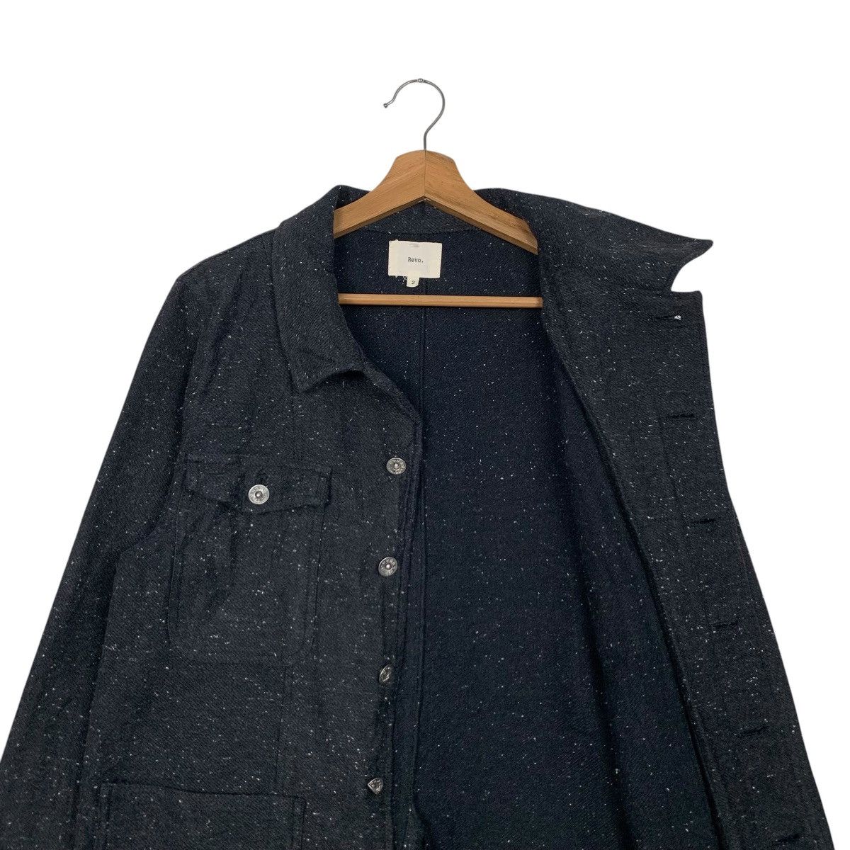 Japanese Brand REVO Neppy Cotton Chore Jacket Work Shirt Jacket #2810-C127 Size US S / EU 44-46 / 1 - 9 Thumbnail