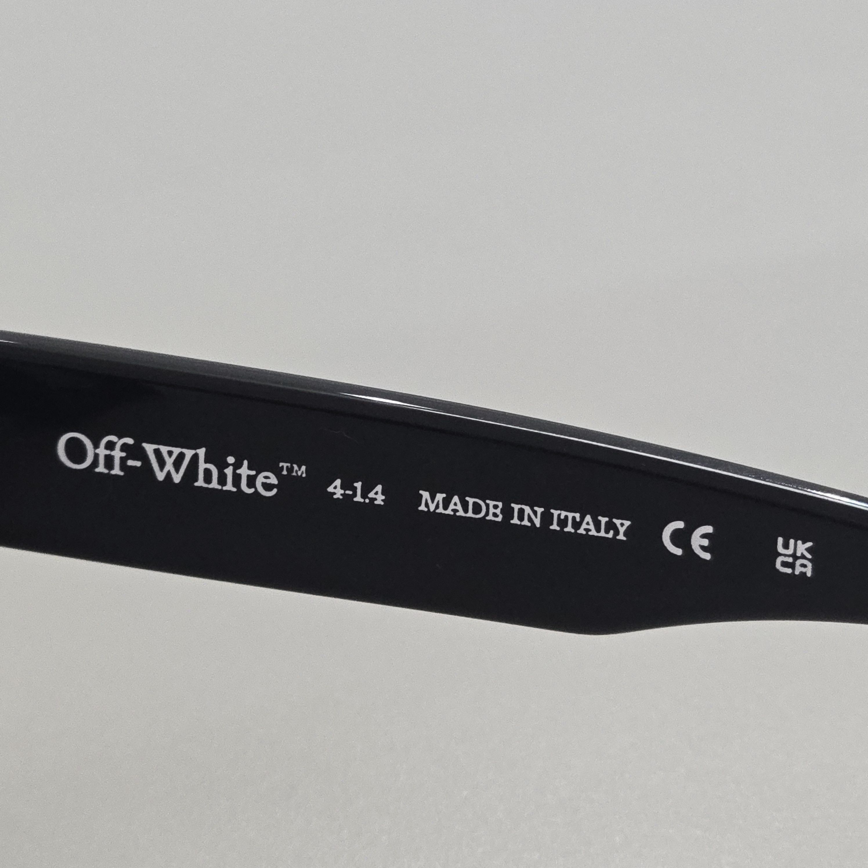 Off-White OFF WHITE Virgil Sunglasses BLACK BLUE Size ONE SIZE - 14 Thumbnail