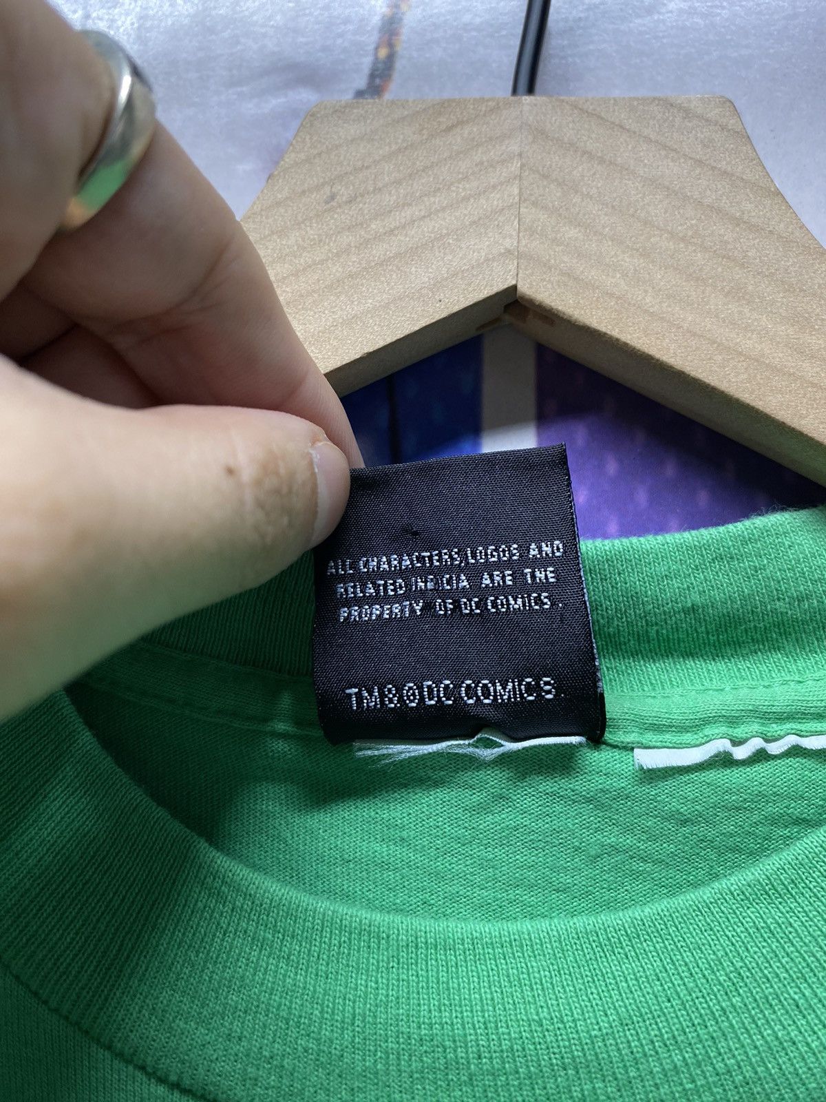 Vintage 90’s Vintage Riddler Batman DC Comics Tee Shirt Medium Size US M / EU 48-50 / 2 - 4 Thumbnail