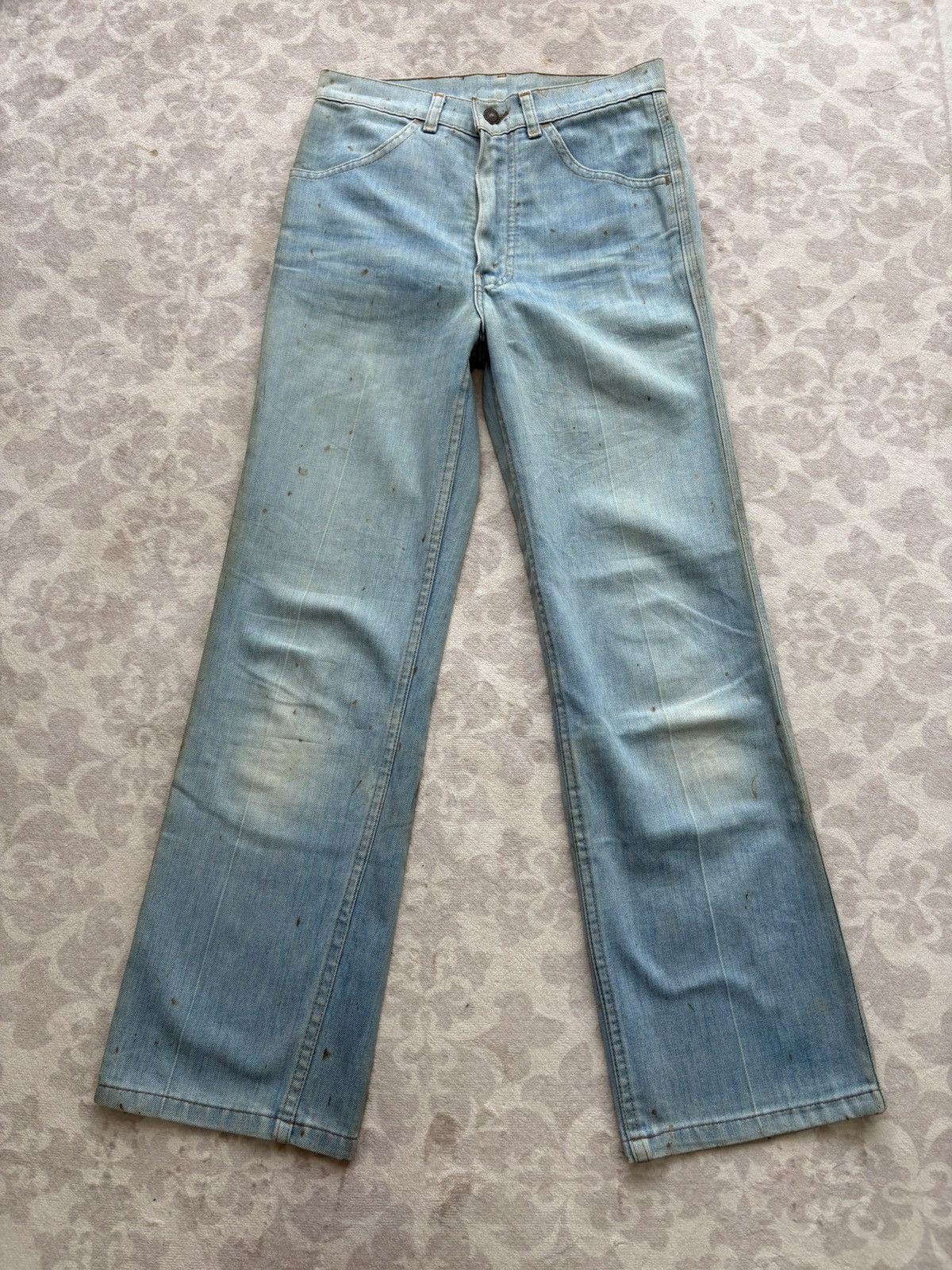 Levi's Vintage Clothing HOLY GRAIL 70’s ULTRA-RARE Levis 646 Orange Tab Museum Piece Size US 28 / EU 44 - 1 Thumbnail