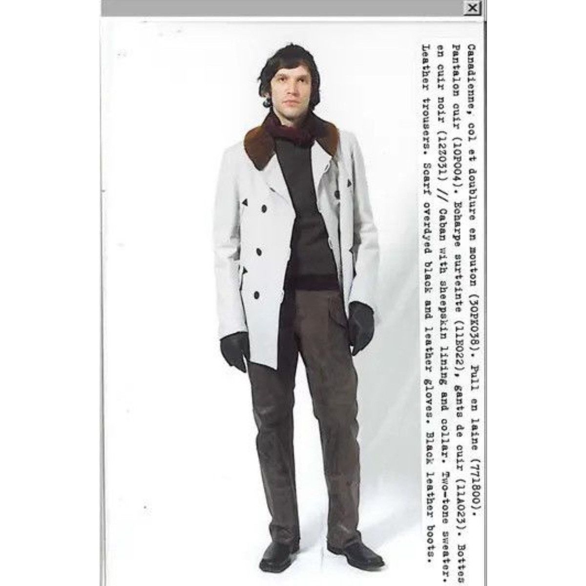 Maison Margiela |[ FW01 Maison Martin Margiela Cow Hide Leather Pants ]| Size US 30 / EU 46 - 3 Thumbnail