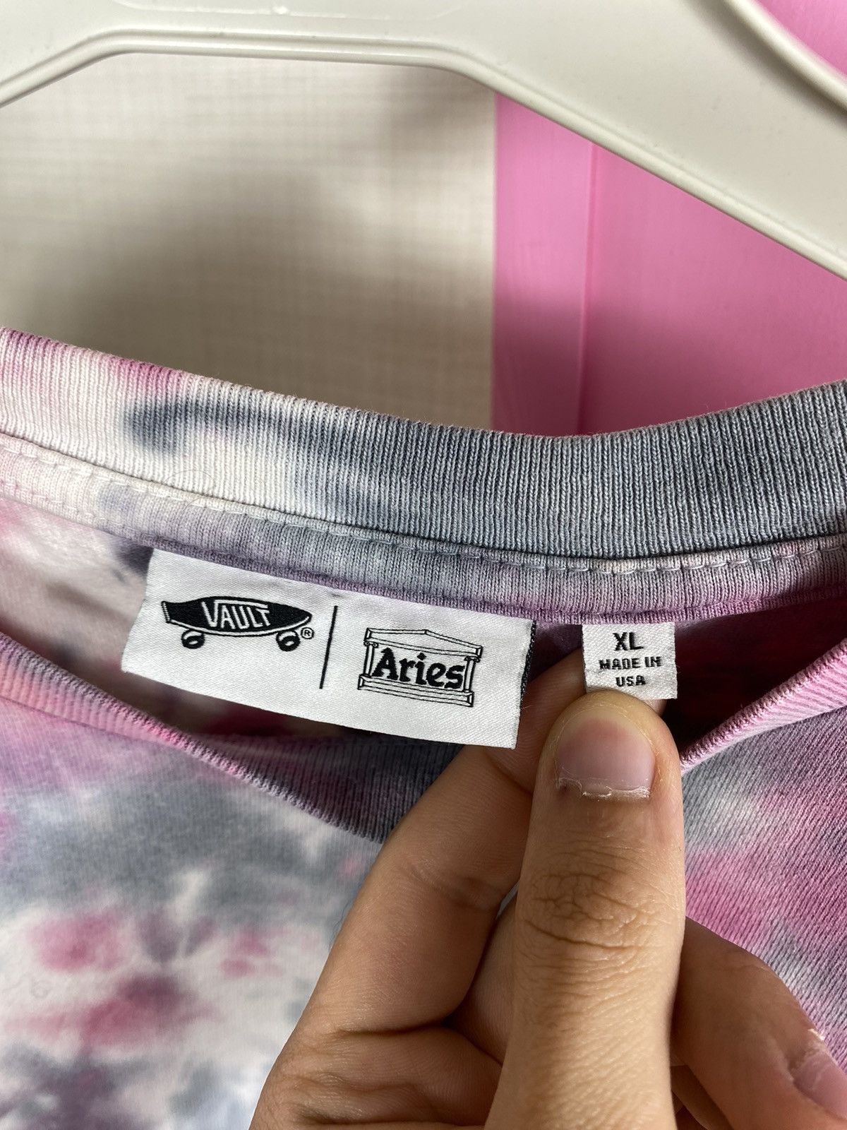 Aries × Vans Aries Vans Tie Dye T Shirt Size US XL / EU 56 / 4 - 11 Thumbnail