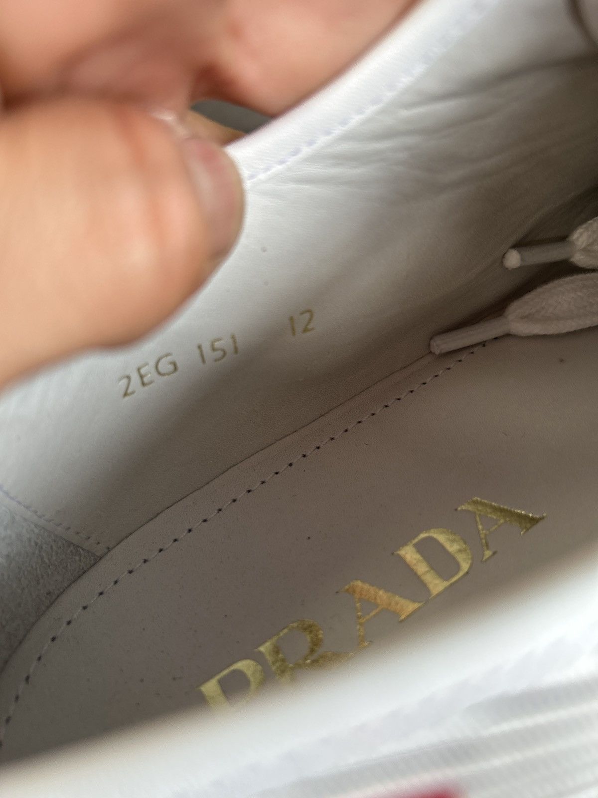 Prada Prada low top sneaker Size US 12 / EU 45 - 6 Thumbnail