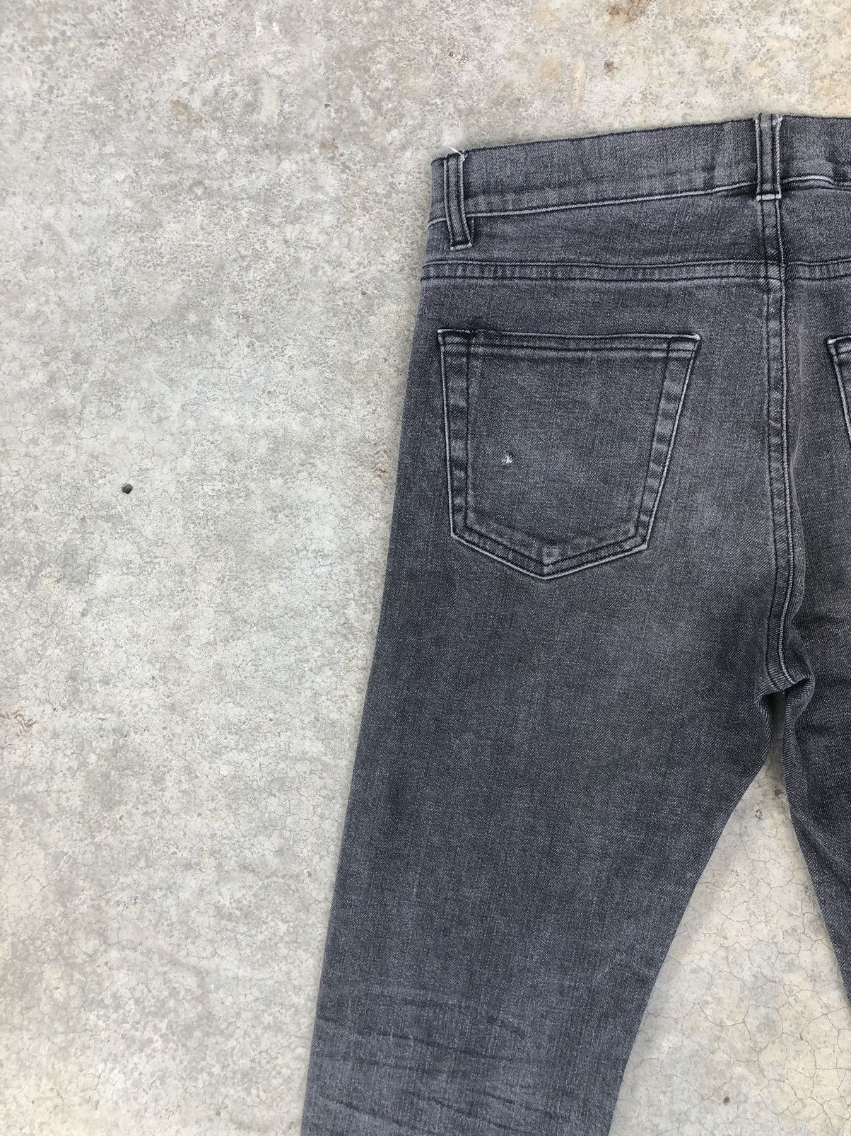 Helmut Lang Helmut Lang Skinny Jeans Distressed Size US 30 / EU 46 - 9 Thumbnail
