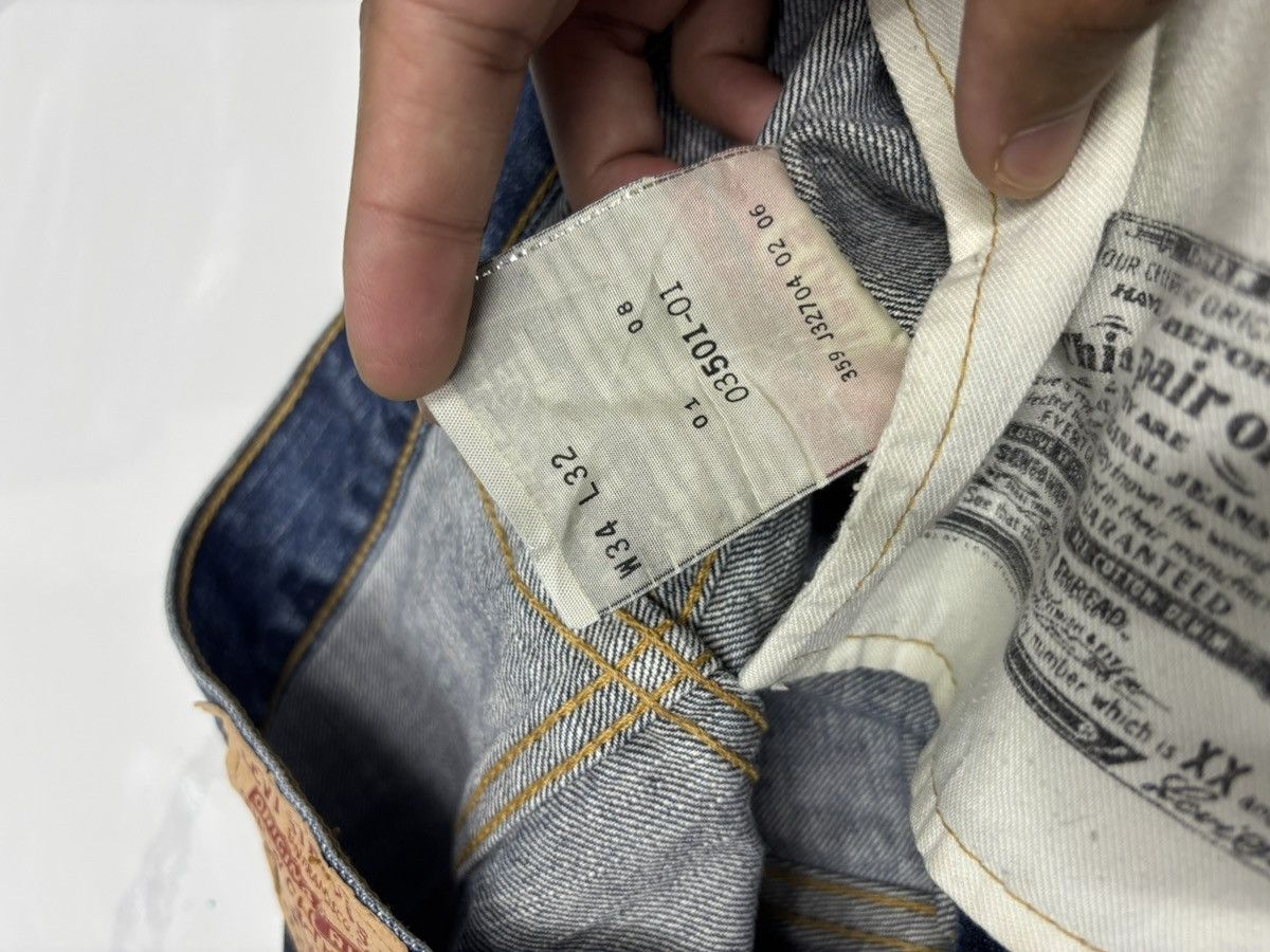 Levi's 🔥VINTAGE LEVIS 501 DISTRESSED DENIM JEANS Size US 34 / EU 50 - 13 Thumbnail