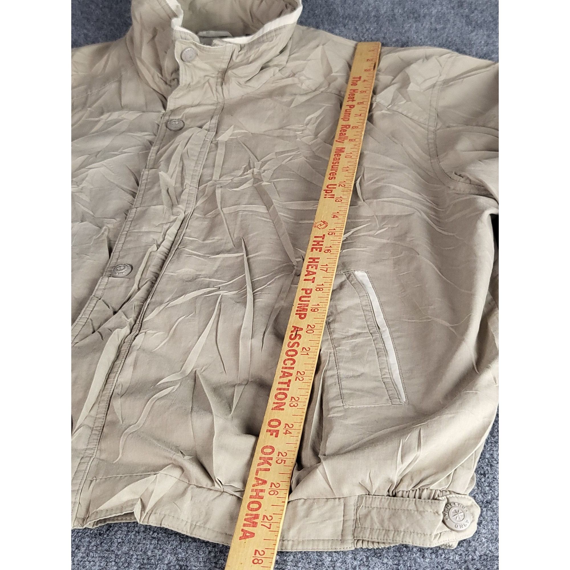 Members Only Members Only Tan Zip Up Men’s Jacket Adult Sz L Vintage Beig Size US L / EU 52-54 / 3 - 6 Thumbnail