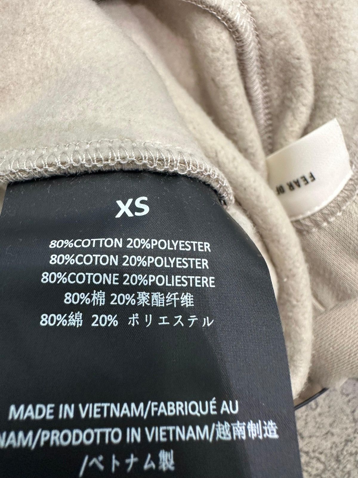 Essentials ESSENTIALS - Vintage Fleece Sweatpant Timber Size US 29 - 3 Thumbnail
