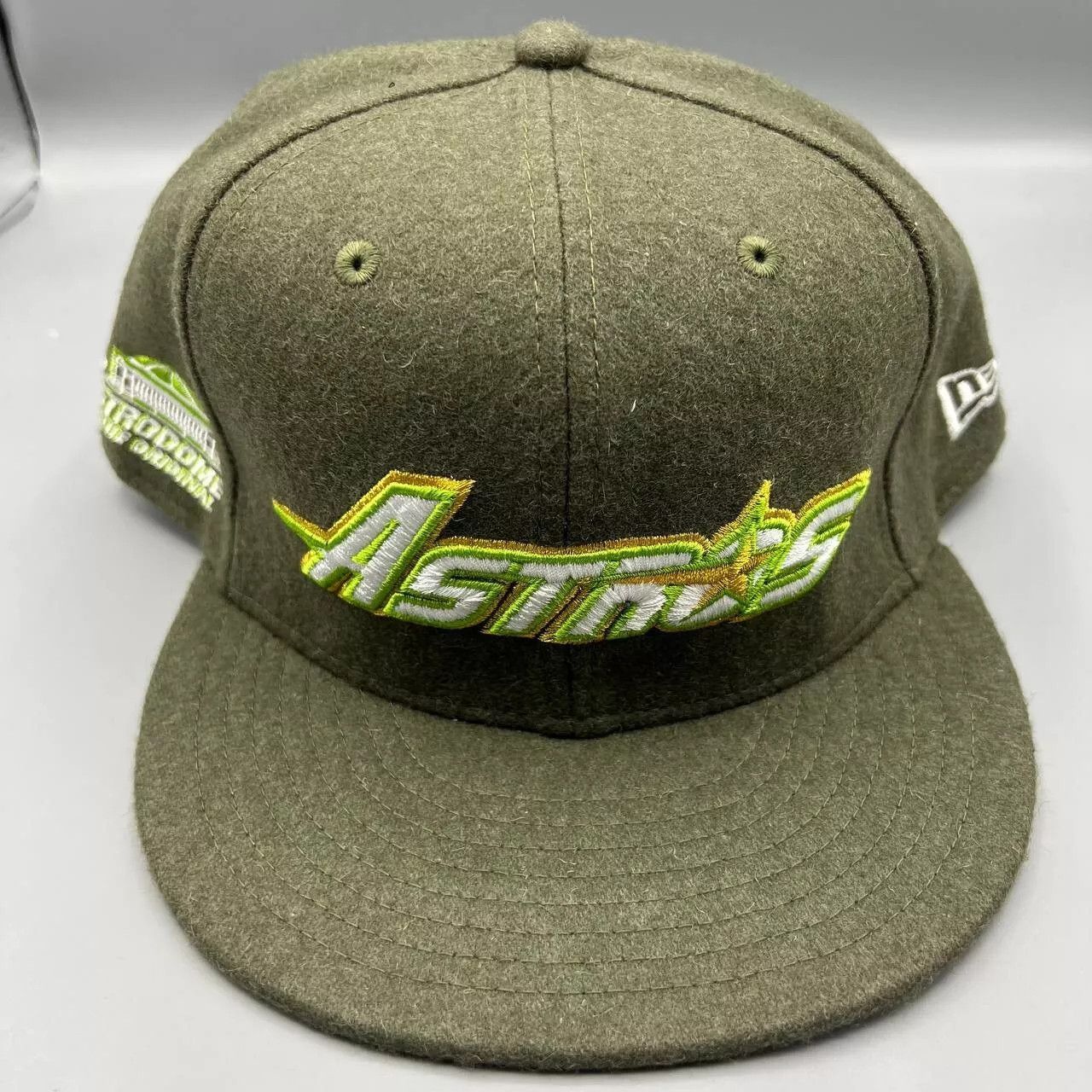 New Era Houston Astros Hat Men 8 59Fifty New Era Fitted Cap Wool New Size ONE SIZE - 1 Thumbnail