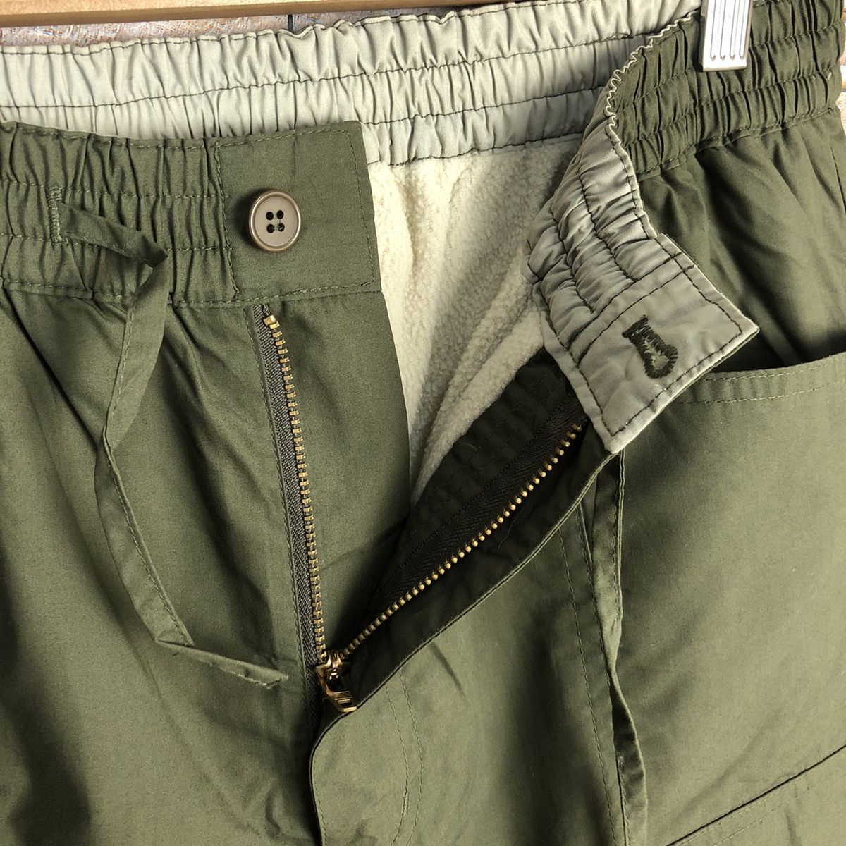Japanese Brand Japanese Brand Green Cargo Multipocket Pants #A446 Size US 28 / EU 44 - 15 Thumbnail