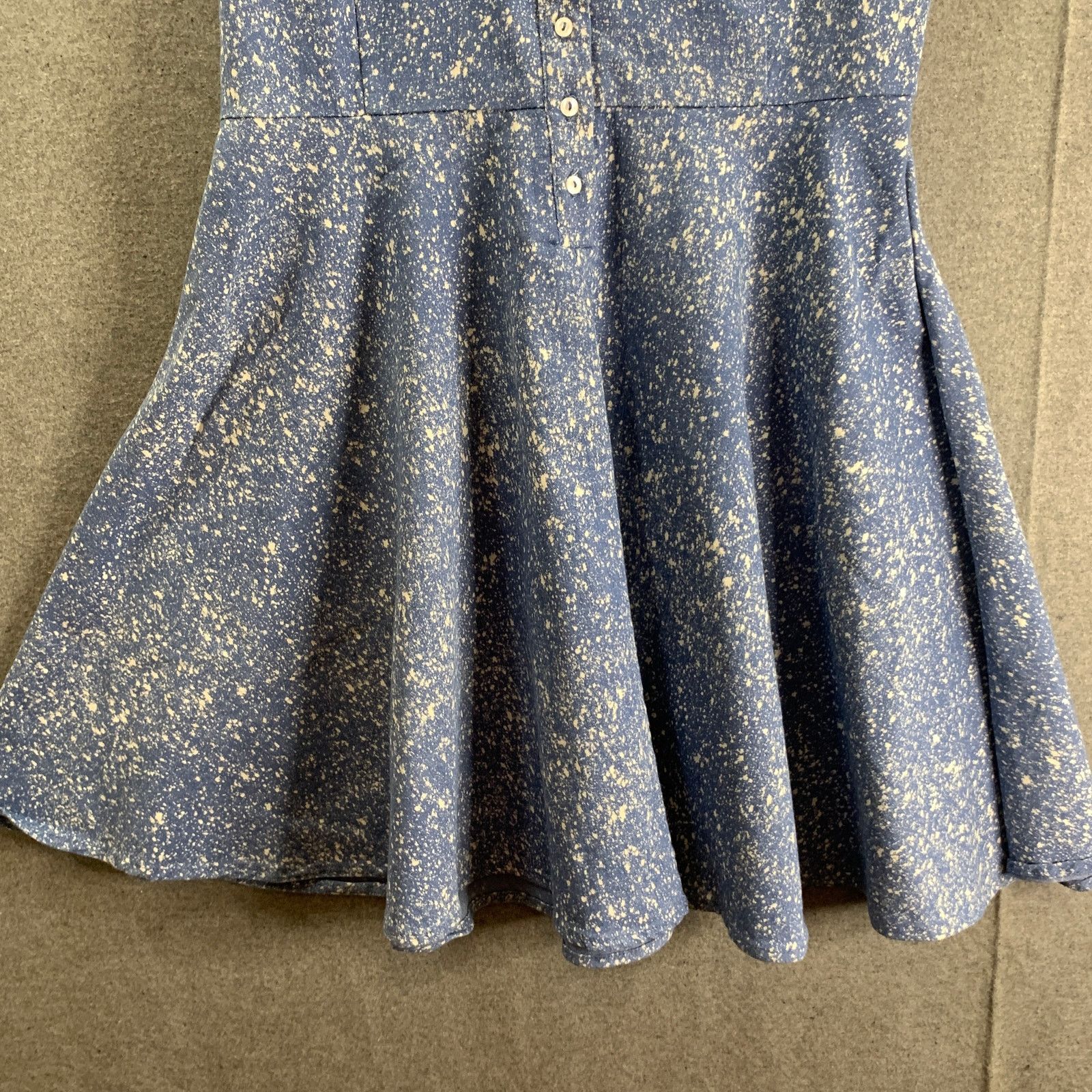 Other Blue Dress Women Size Small Mini Dress Sleeveless Size S / US 4 / IT 40 - 4 Thumbnail