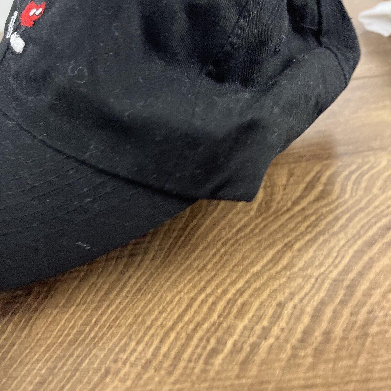Other Mickey Mouse Hat Black Cap Adjustable Mickey Hat Black Adult Size ONE SIZE - 7 Thumbnail