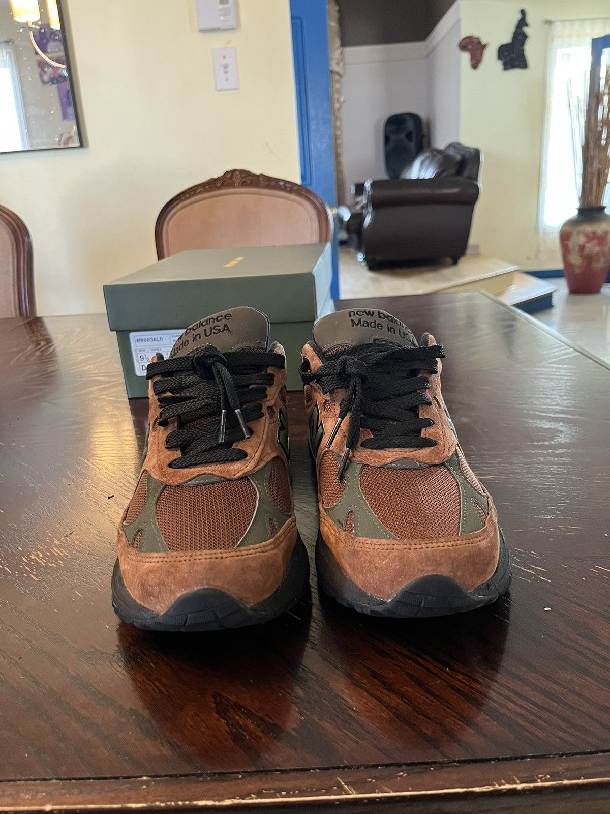 Aime Leon Dore × New Balance (Authentic) New Balance 993 Aime Leon Doré Brown Size US 9.5 / EU 42-43 - 4 Thumbnail