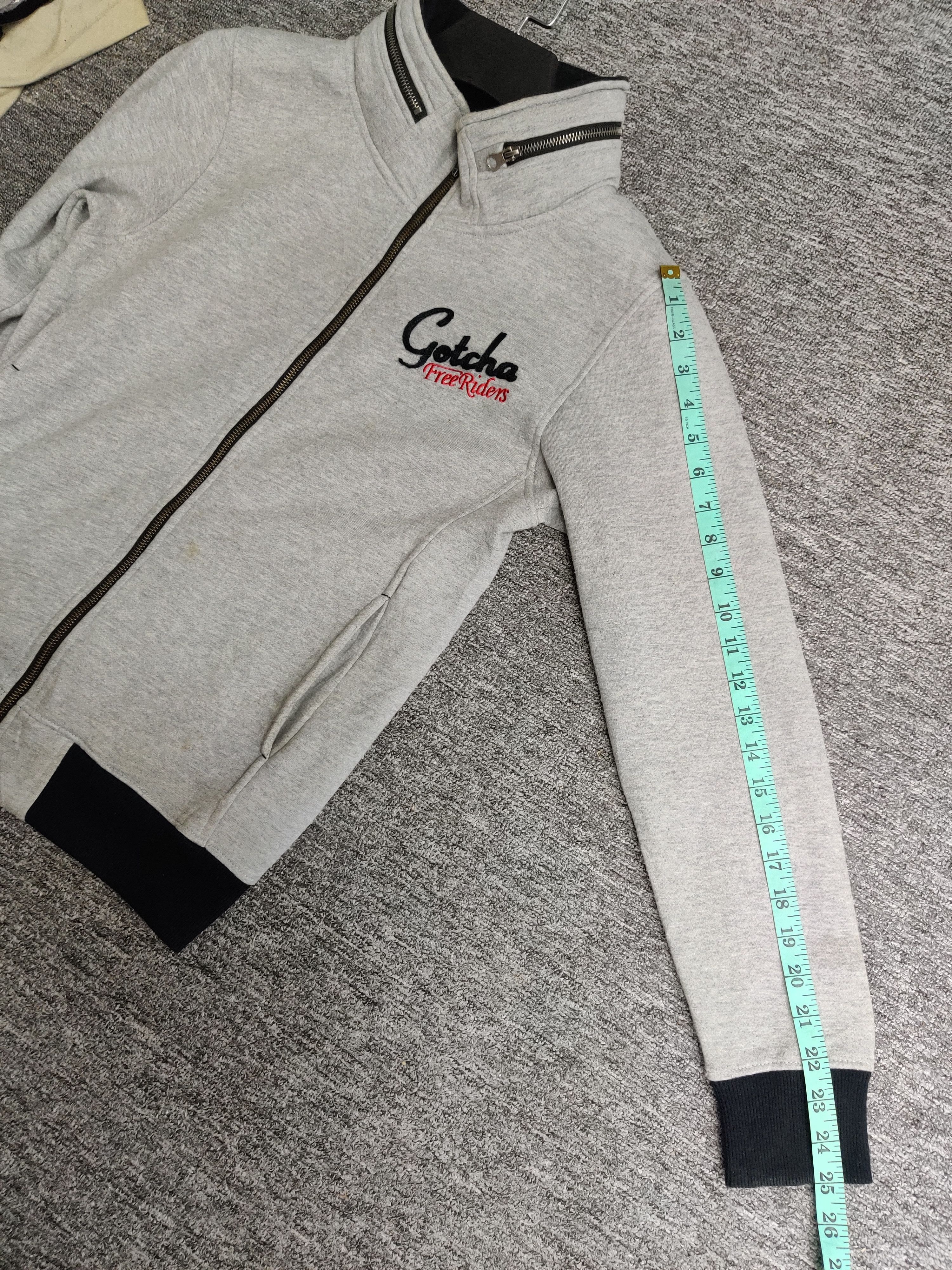 Gotcha Vintage Gotcha Free Riders Zipper Sweatshirt Jacket Size US M / EU 48-50 / 2 - 19 Thumbnail
