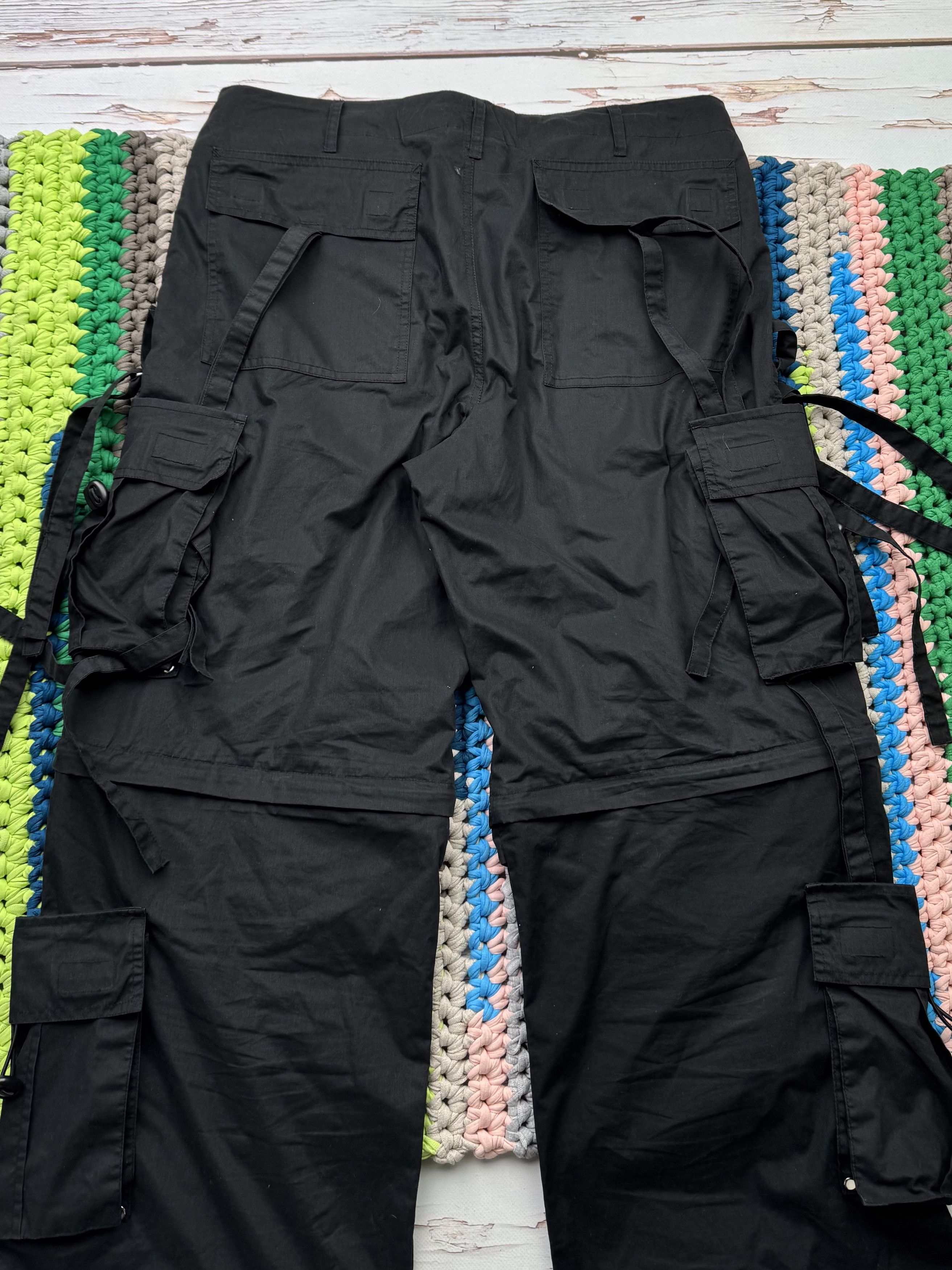 Vintage Vintage Cargo Bondage Baggy Pants (ET1)(D15) Size US 36 / EU 52 - 9 Thumbnail