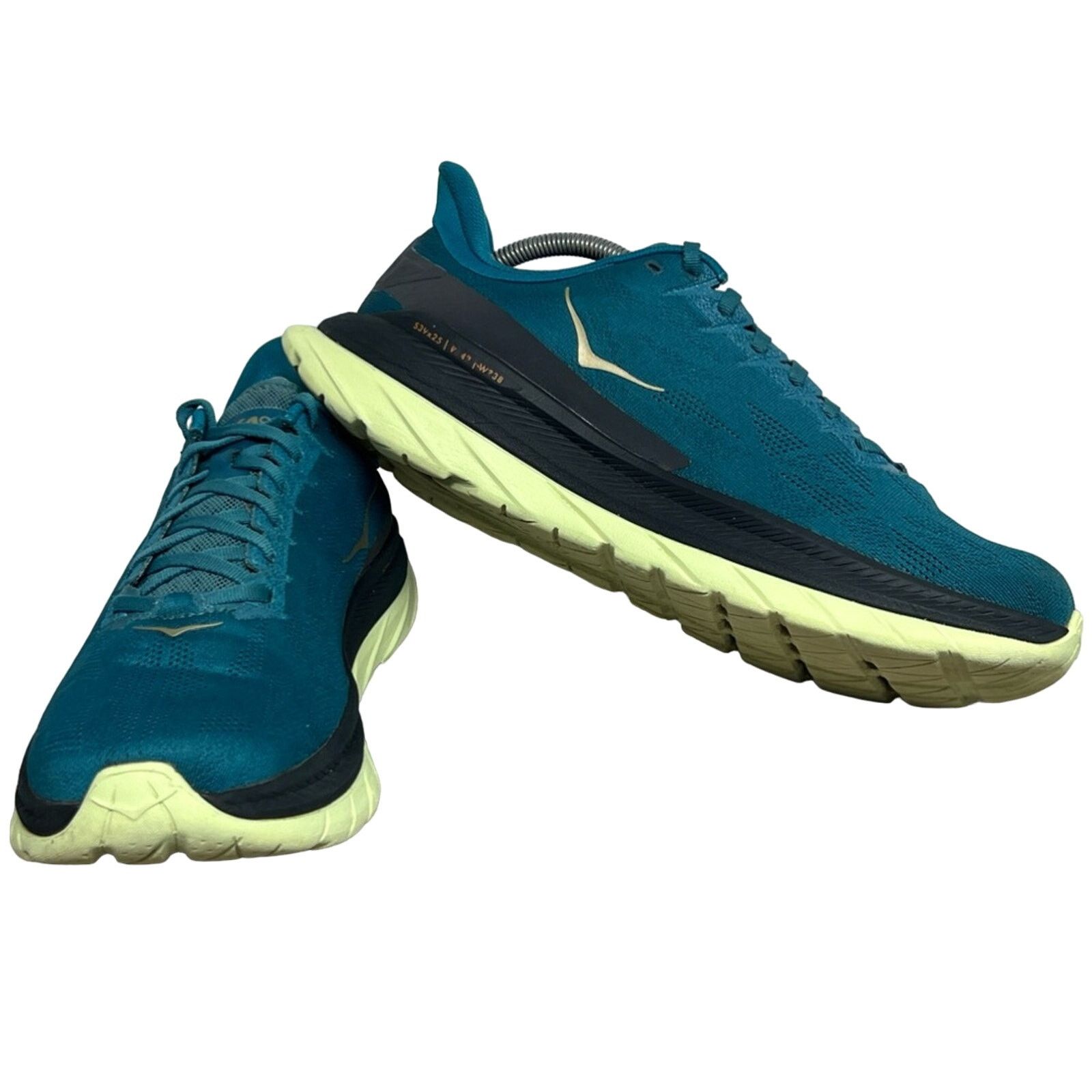 Hoka Hoka One One Mach 4 Blue Men’s Running Shoes EXCELLENT Size US 11 / EU 44 - 2 Thumbnail