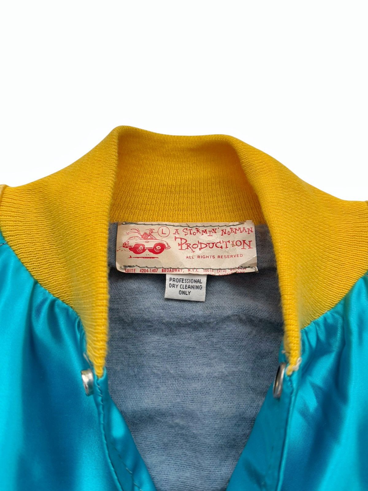 Vintage 1979 SNL Staff Satin Souvenir Jacket (Saturday Night Live) Size US L / EU 52-54 / 3 - 6 Thumbnail